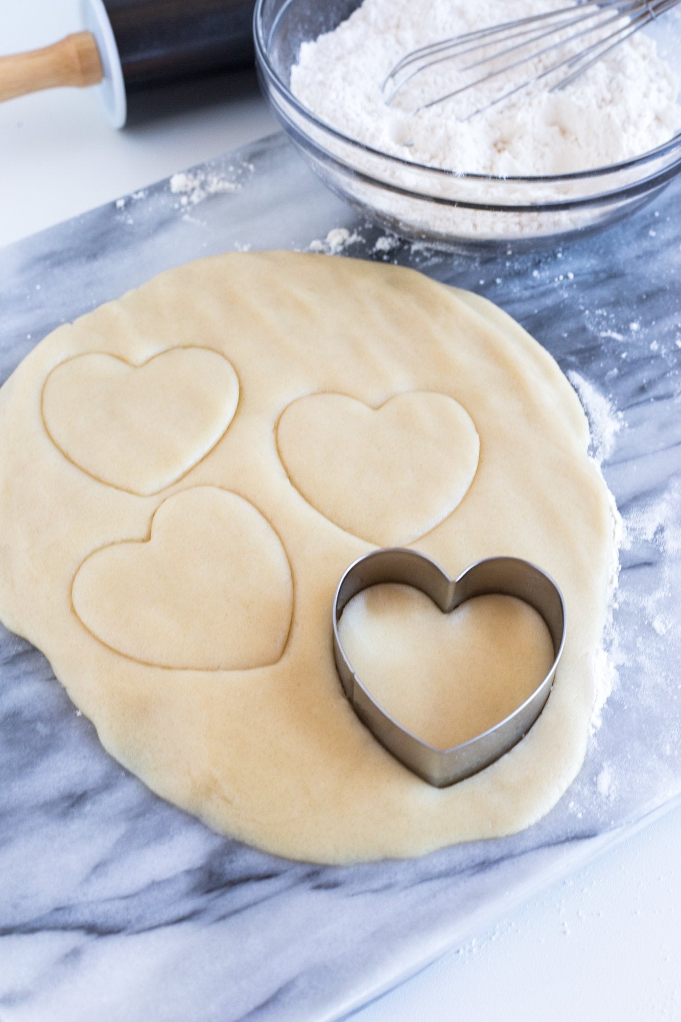 Fox Run, Tinplated Steel 2.5-Inch Heart Cookie Cutter, White