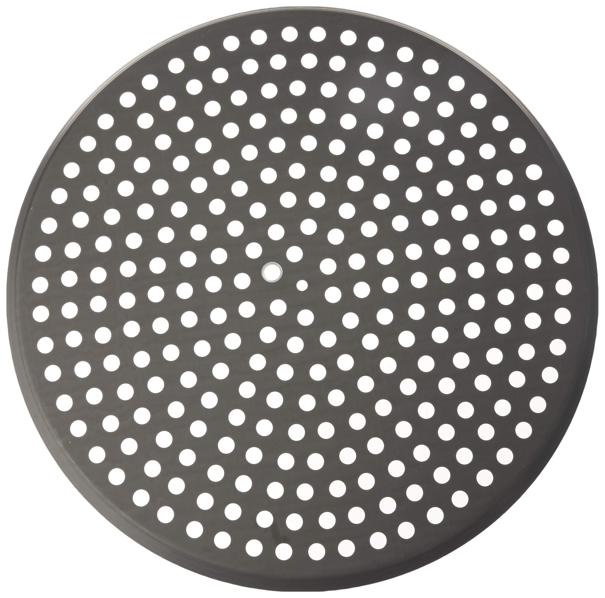 Lloyd Pans Perforated Pizza Cutter Pan, Pre-Seasoned Pstk, Anodized Aluminum, 14 Inch By .75 Inch Deep