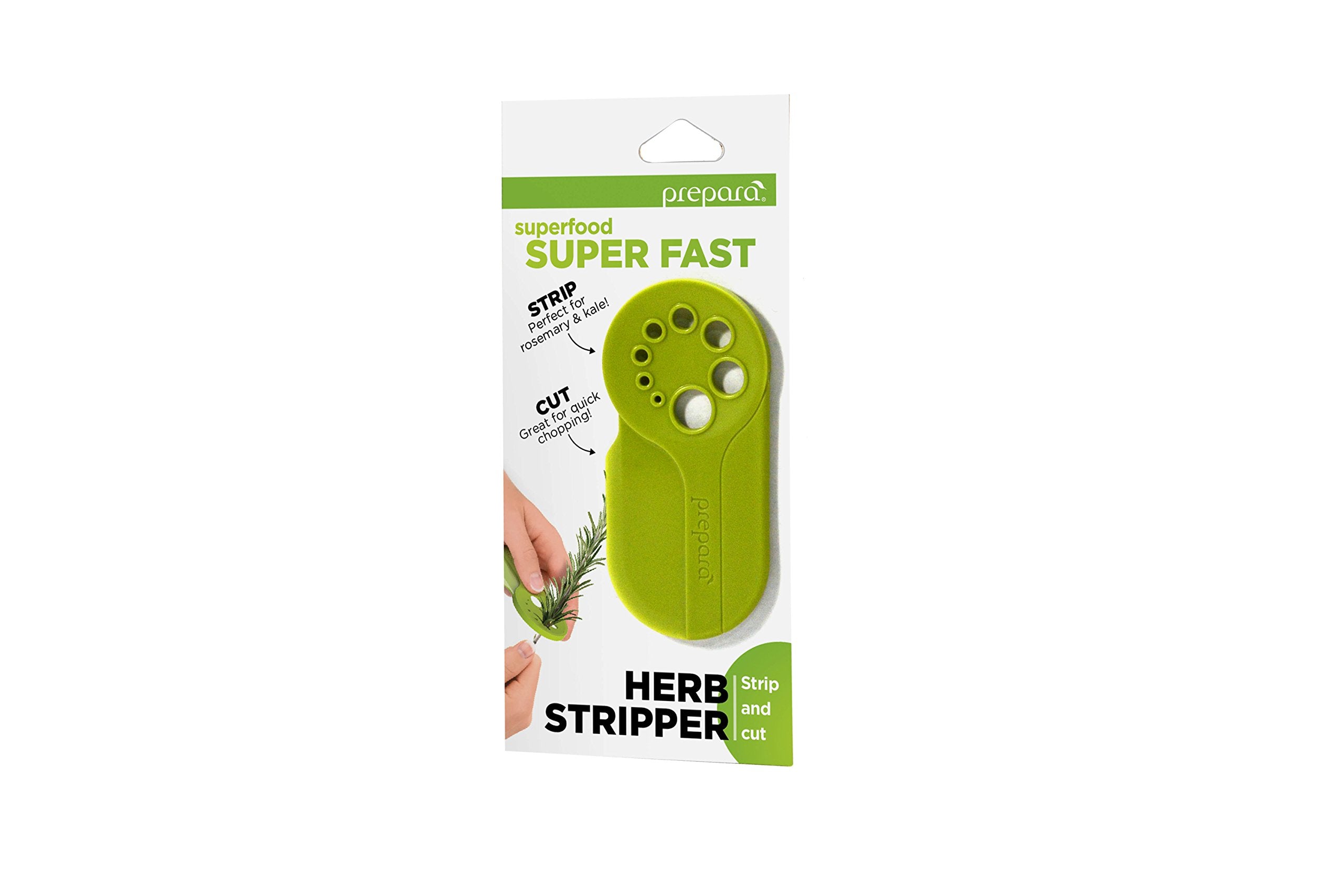 Prepara N' Greens Cool Tool Herb & Leafy Stripper, 4.75 X 2.25 X 0.2 Inch