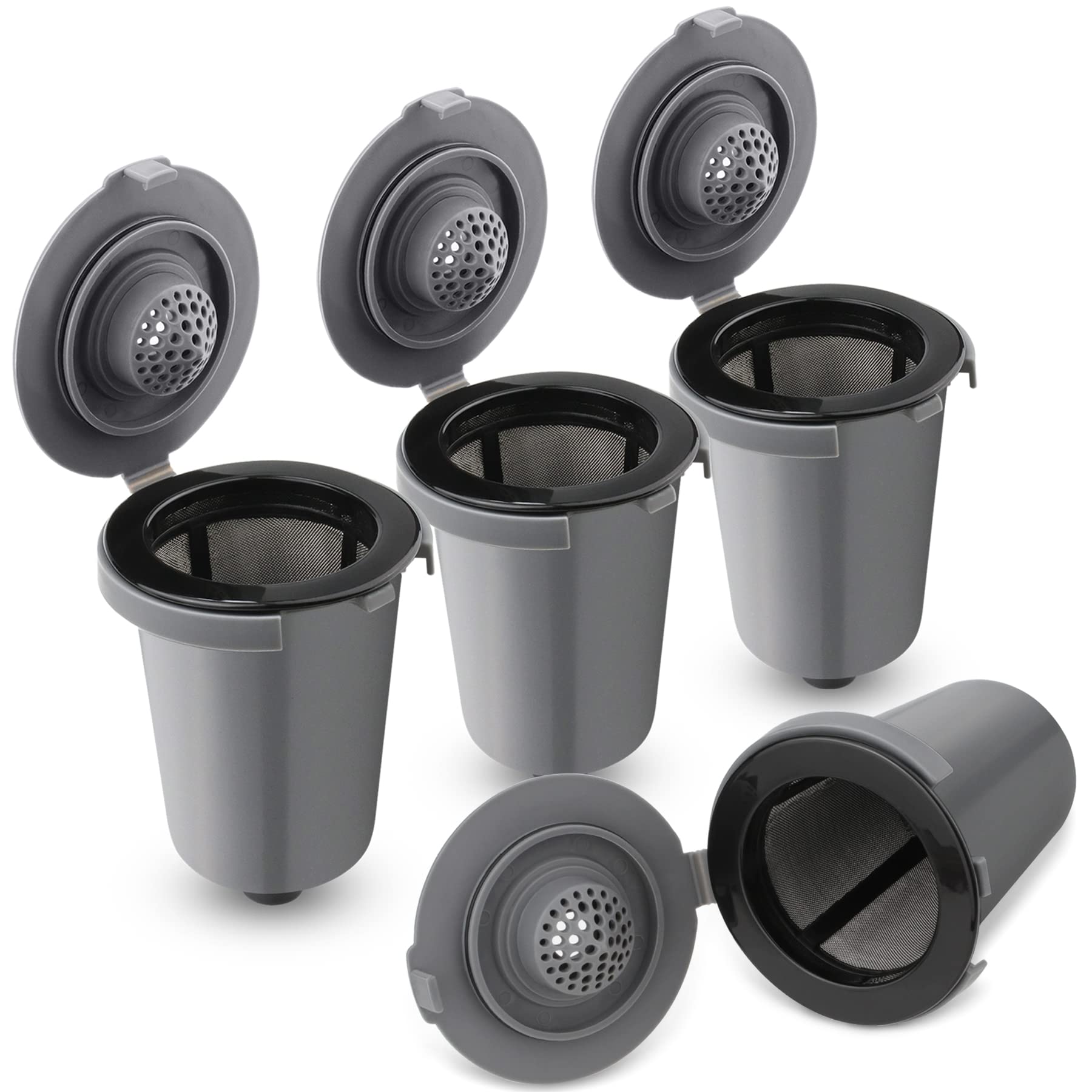 Reusable Filter Cup For Cuisinart, Gray (4 Pack)