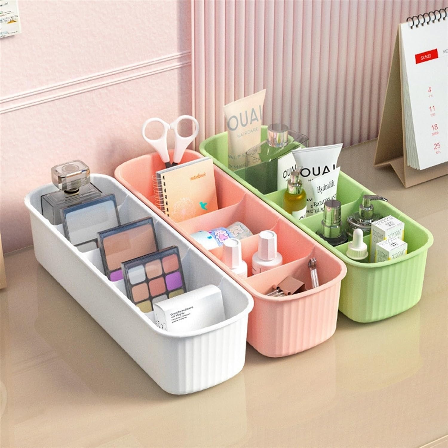 Krylar2 Pcs Socks Underwear Drawer Organzier Dividers, Stackable Closet Organzier,Drawer Organzier For Clothing,Multifunctional