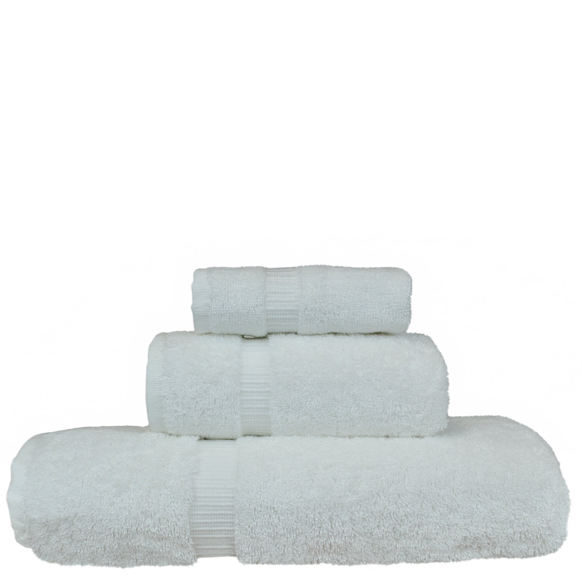 Monogrammed Towel Set, Personalized Gift, Set Of 3- Black Block Letter Embroidered Towel - Extra Absorbent 100% Turkish Cotton -