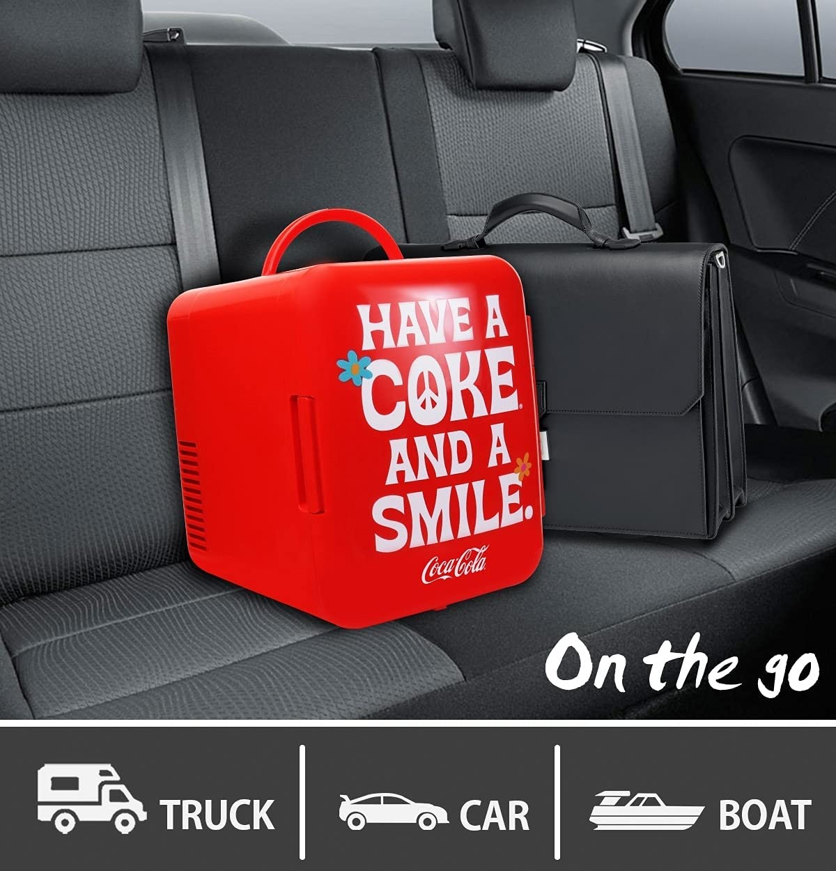 Coca Cola Mini Fridge For Bedroom Skincare Office Small Refrigerator 4L Mini Refrigerator Dorm Fridge Fridge Portable Cooler War