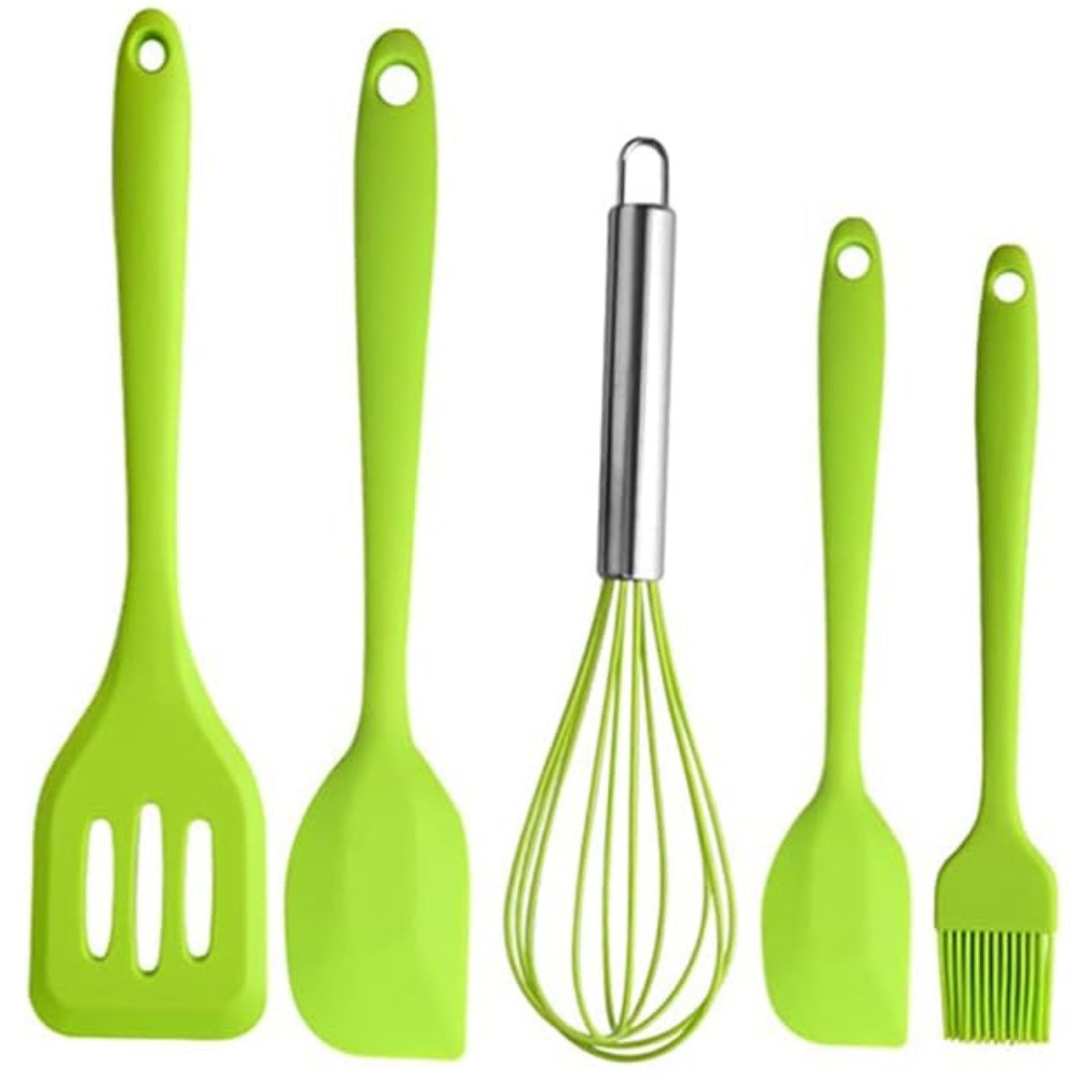 P Plus Fire Cooking Utensils Set  Nonstick Cookware For Cooking, Mixing, Baking, Heat Resistant, Bpa Free Spatulas Slotted Turn