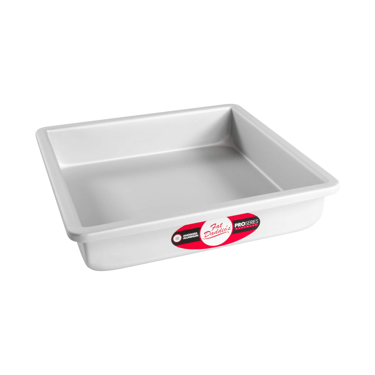 Fat Daddio'S Psq-992 Anodized Aluminum Square Cake Pan, 9 X 2 Inch