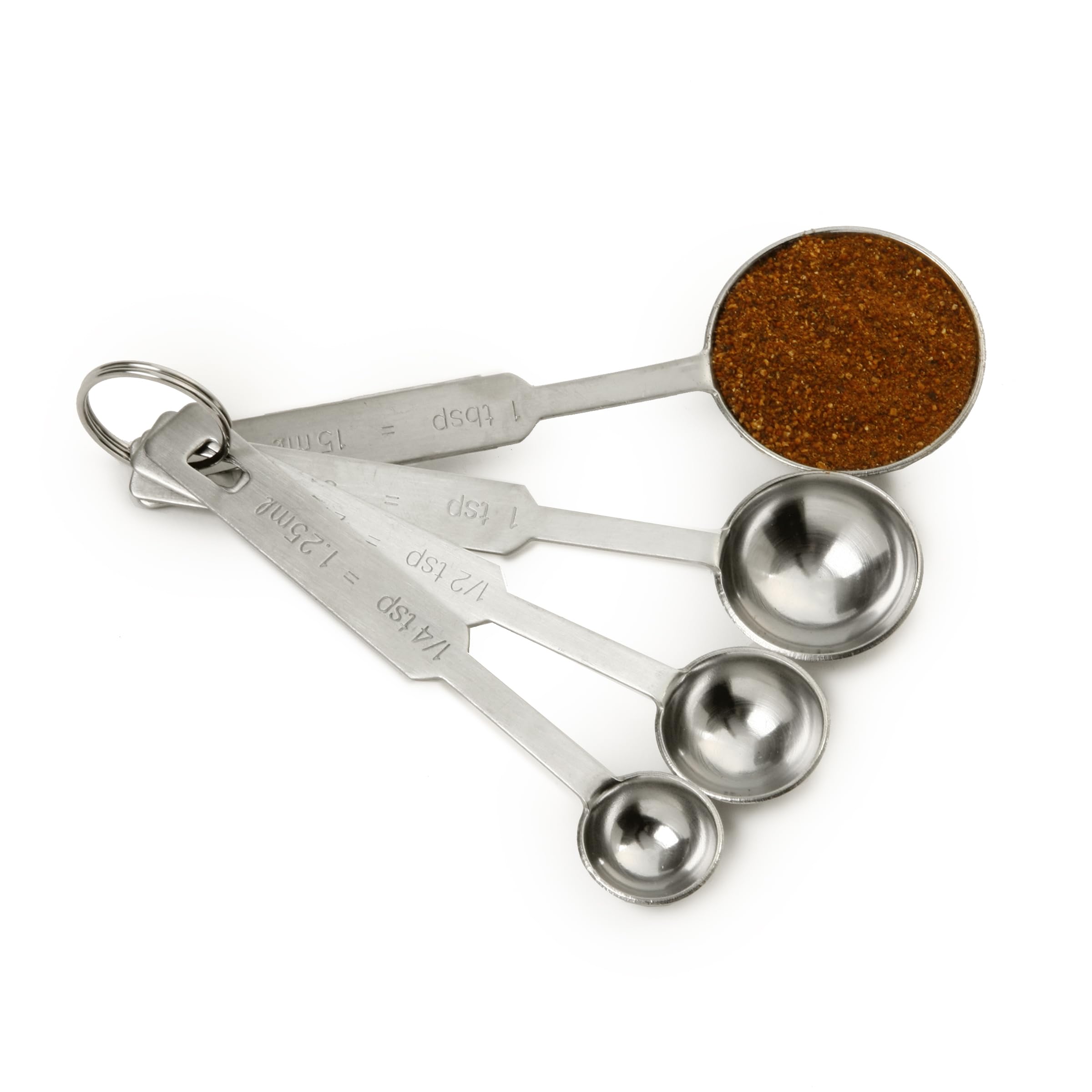 Norpro Stainless Steel Measuring Spoons, 1 Ea, Silver