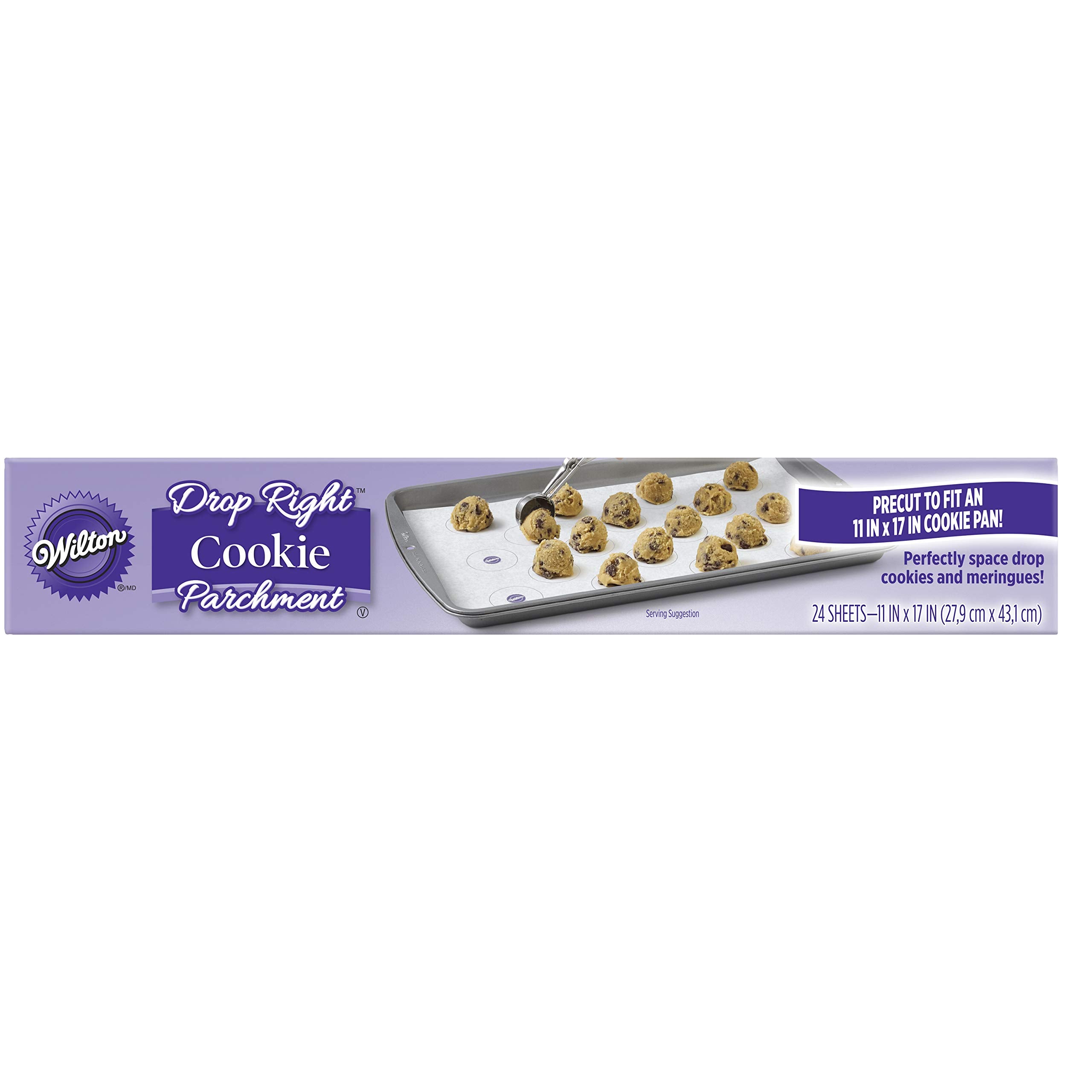 Wilton Pre-Cut Printed Parchment Paper Sheets, 11'' X 17''