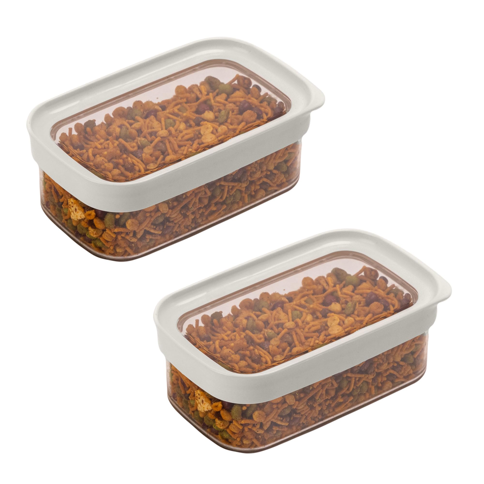 StacPro Airtight Kitchen Containers, Stackable Jar, Modular Storage, Pantry Organiser, Fridge & Dishwasher Safe, Stain & Odour R