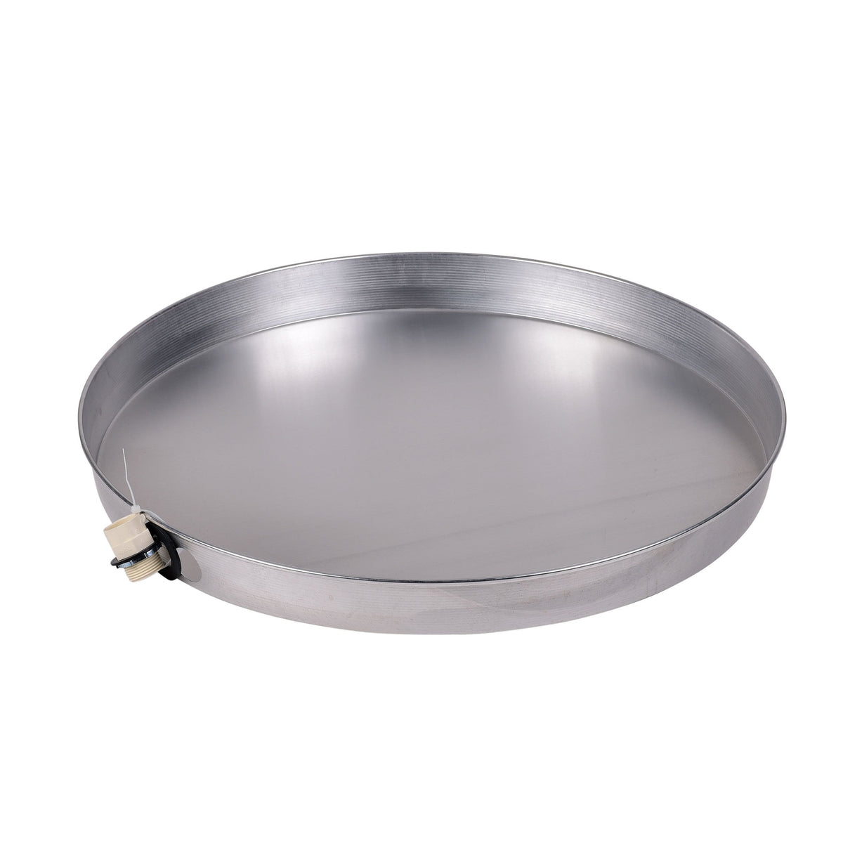 Oatey 34170 Water Heater Pan, 18-Inch, White/Aluminum