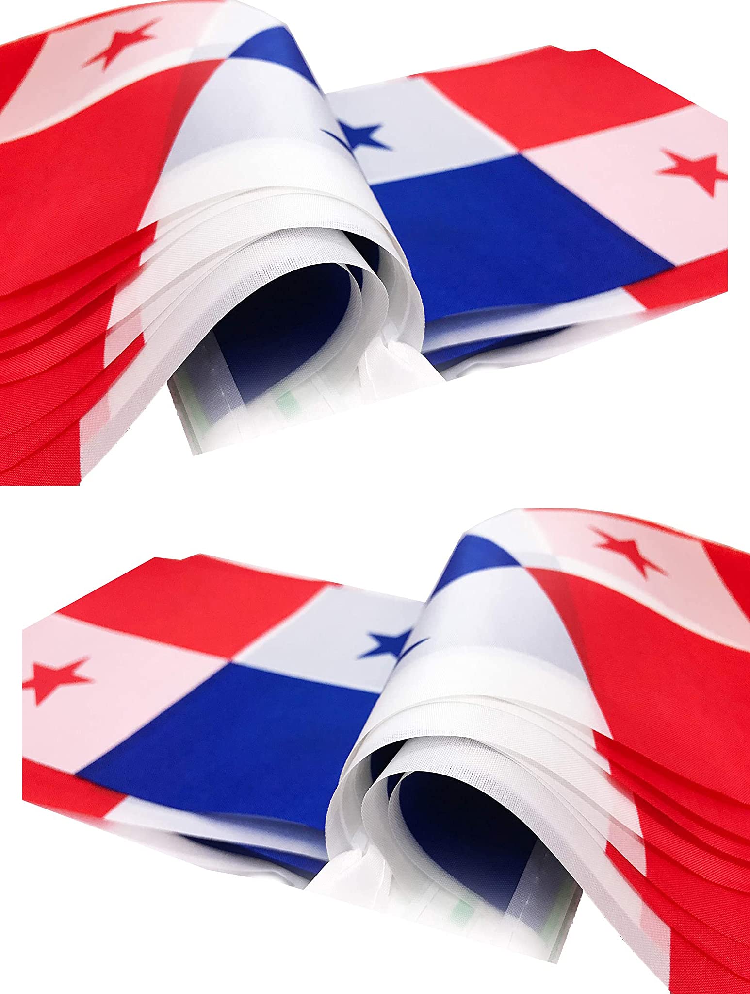 Zxvzyt Panama Panamanian Flag Banner String,Small Mini Panama Pennant Flags,For Grand Opening,Olympics,National Sports Events,Pa