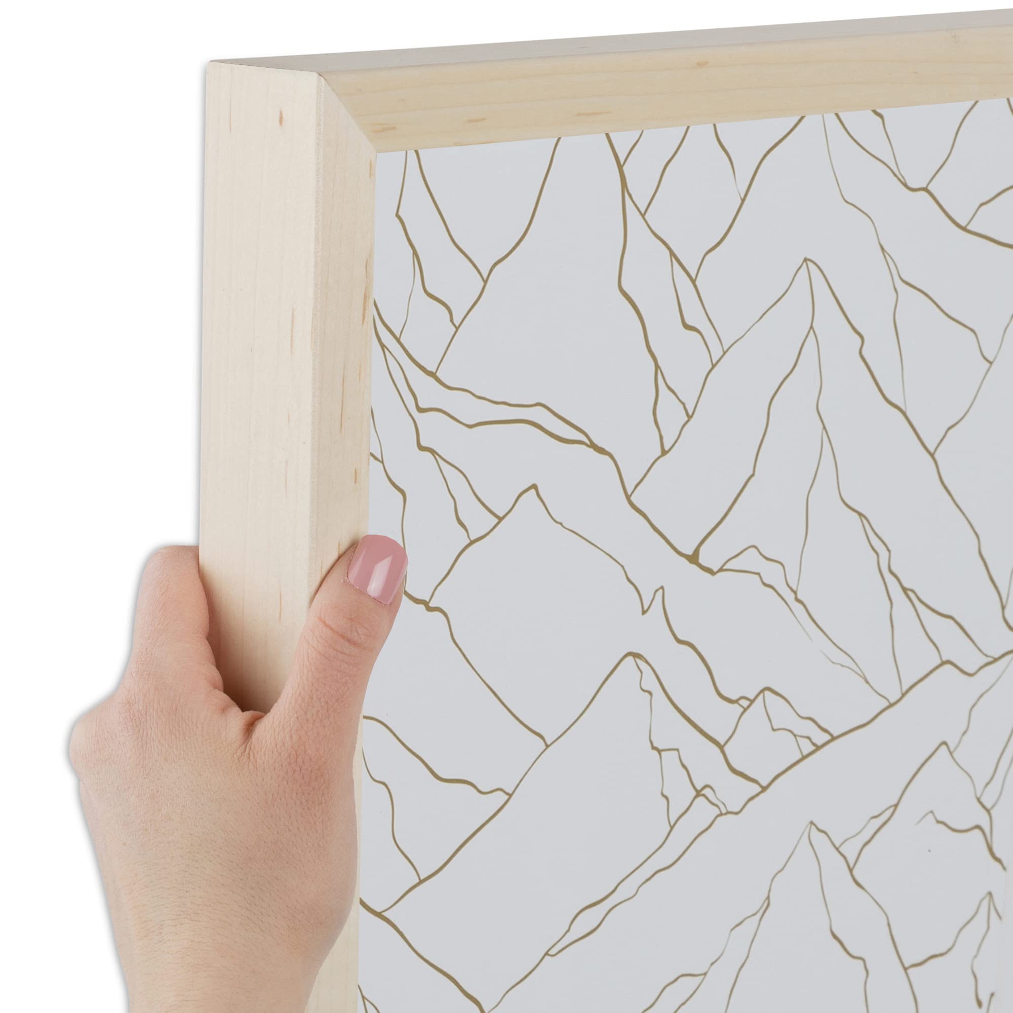 ArtToFrames 11x13 inch Clear Stain on Maple Wood Picture Frame, 2WOM0066-81784-YCLR-11x13