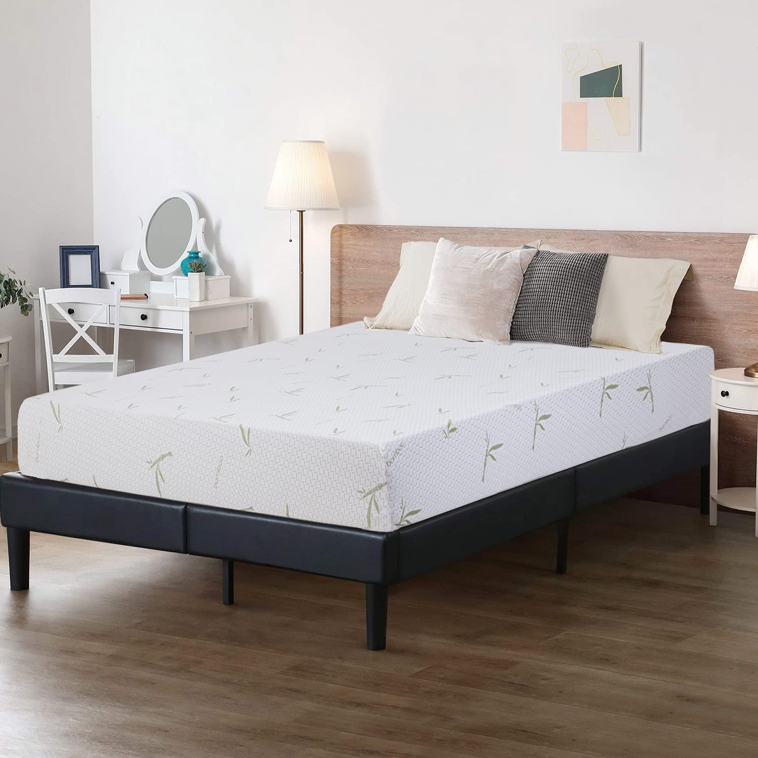 Bestmassage 6 In Gel Memory Foam Mattress Mattresses For Cool Sleep & Pressure Relief,Medium Firm Mattresses Certipur-Us Certifi