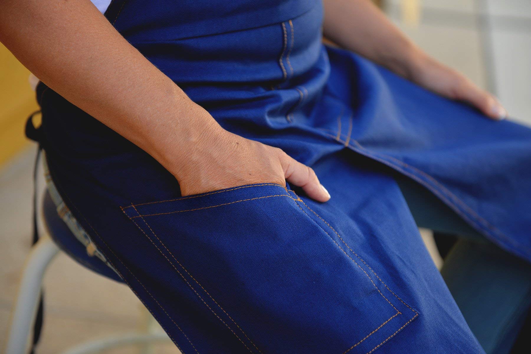 Claypron Artist Kitchen Apron (Olive Green)