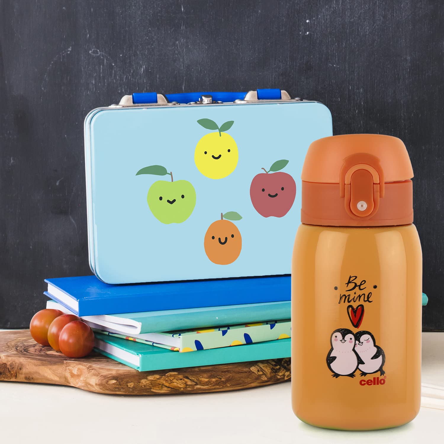 Cello Junior Stainless Steel Vacuum Insulated Double Walled Bottles | Hot & Cold Water Flask | Water Bottle for Kids Boys & Girl