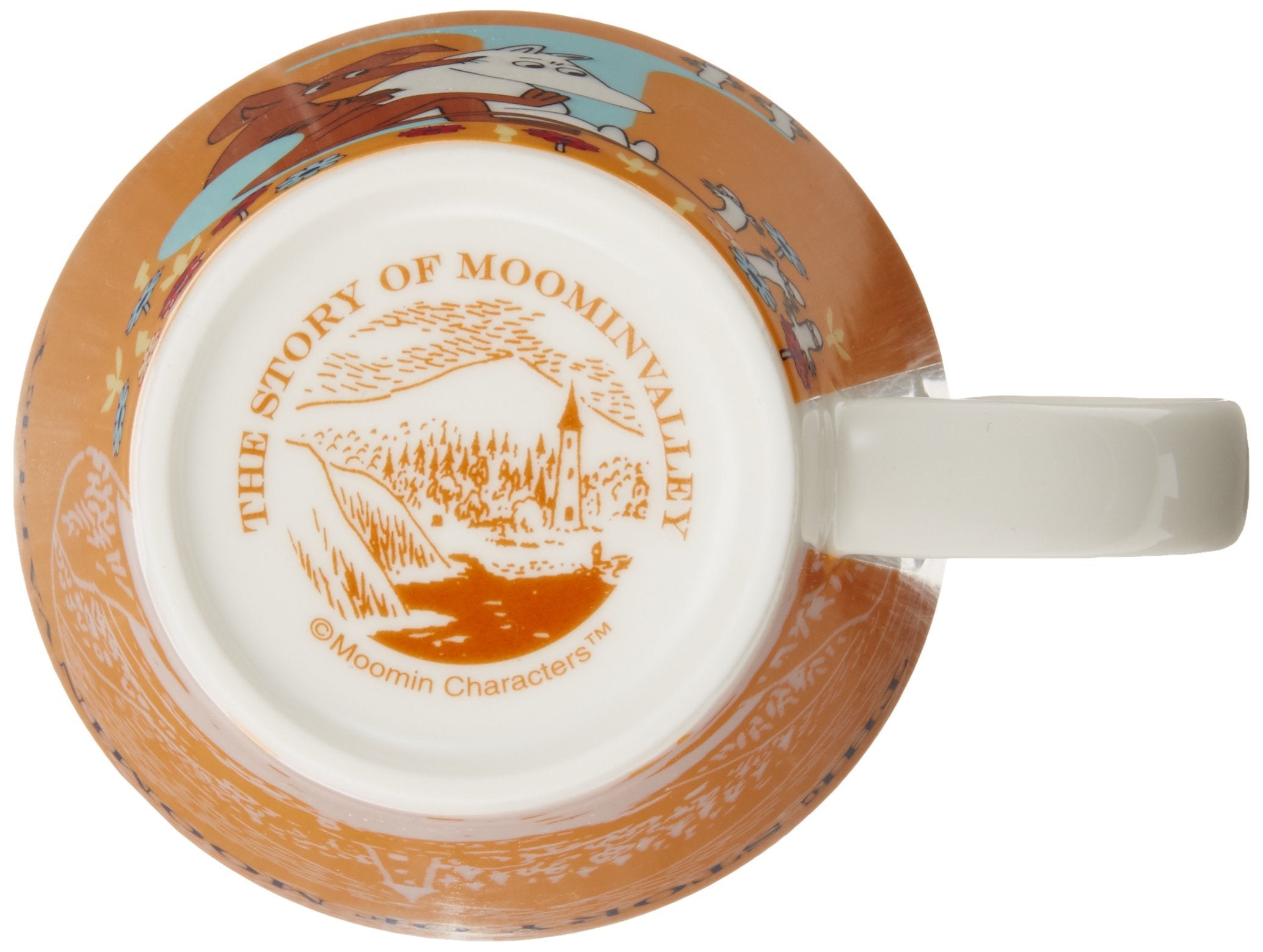 Yamaka Shoten Mm630-11J Moomin Initial Mug, J, Capacity: Approx. 11.8 Fl Oz (340 Ml), Microwave Safe, Moomin Goods, Scandinavian