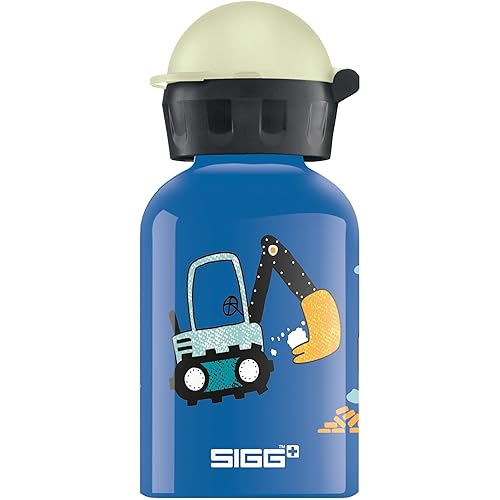 SIGG - Kids Water Bottle - Build It - Leakproof - Lightweight - BPA Free - Aluminum - 10 Oz