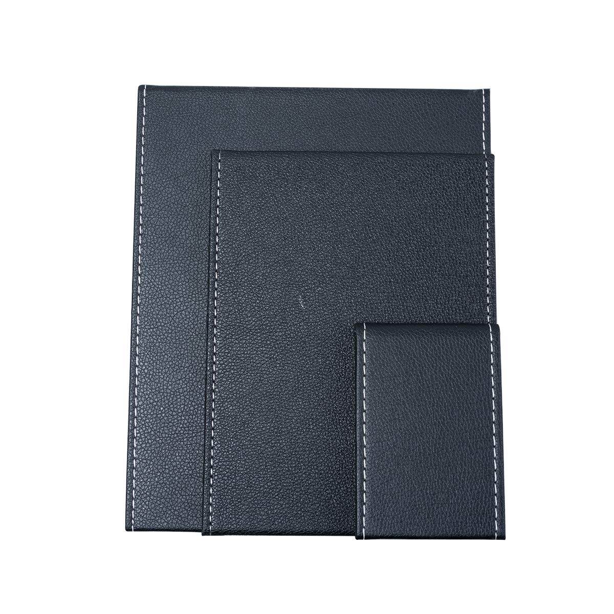 Longsheng - Since 2001 - Protable Pu Leather Mirror Folding Desktop Makeup Mirror With Adjustable Stand For Personal Use,Travell