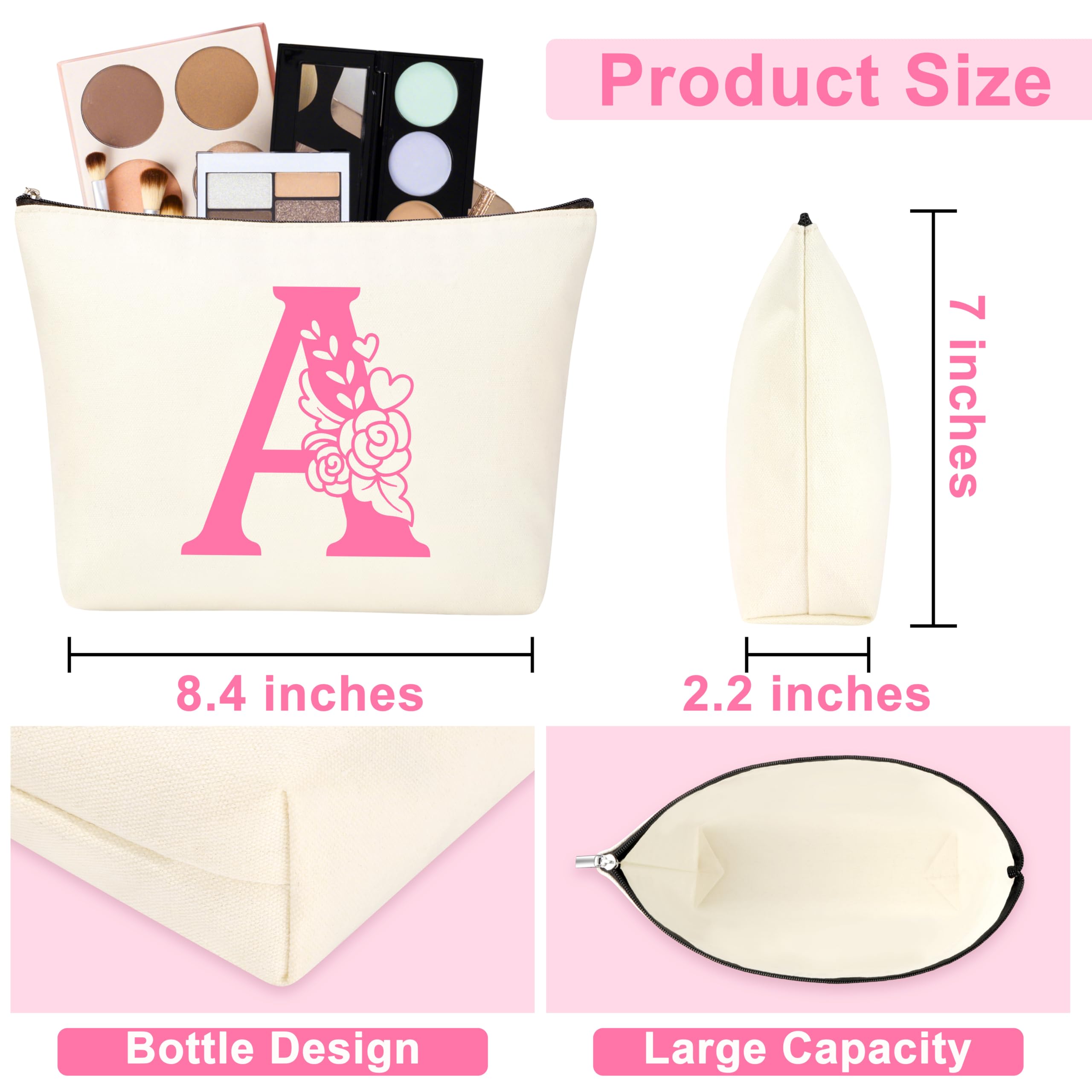 Gifts for Teen Girls, Easter Christmas Valentine s Day Birthday Gifts for Teen Girls Pink Initial A