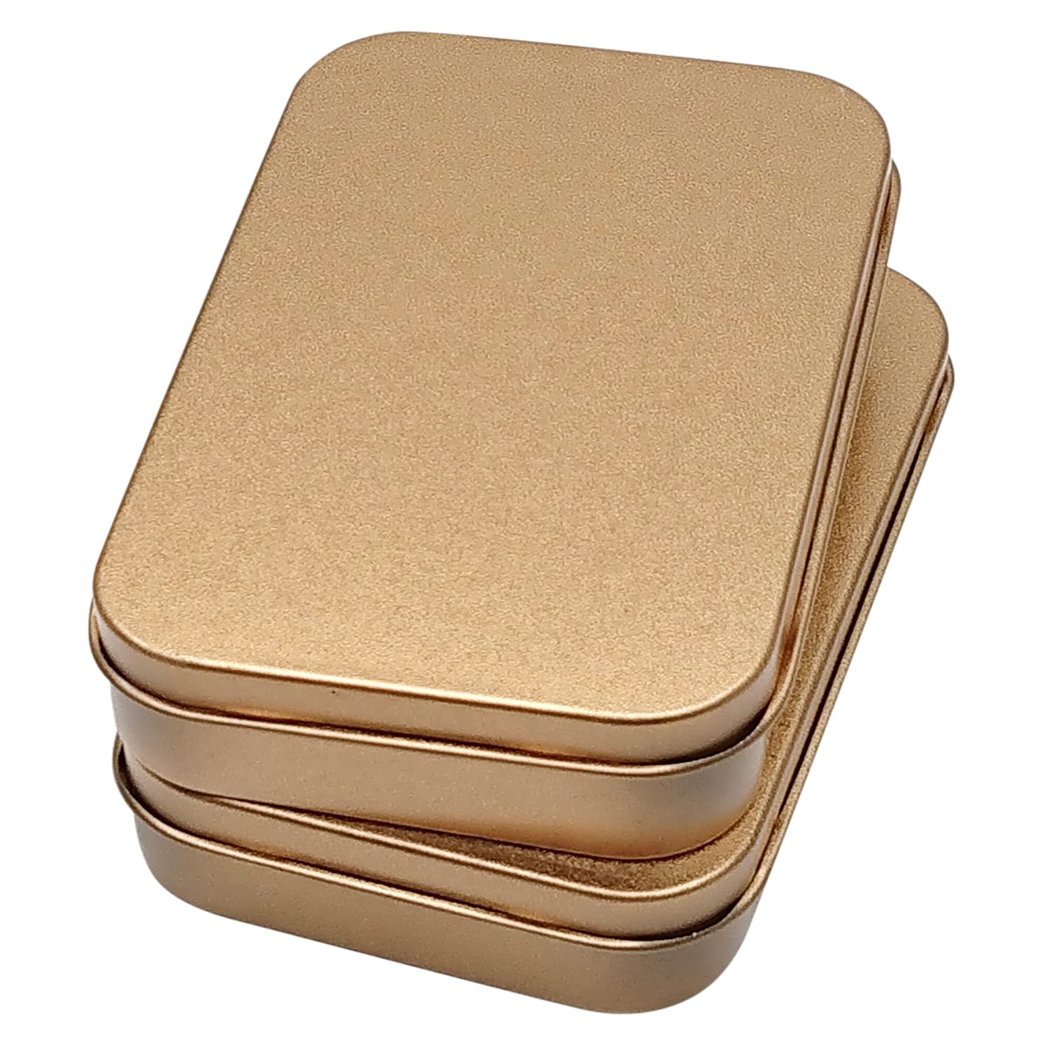 6 Pcs Metal Hinged Tin Box Container Mini Portable Small Storage Container Kit With Lid For Home Storage 3.7 X 2.3 X 0.8 Inch, G