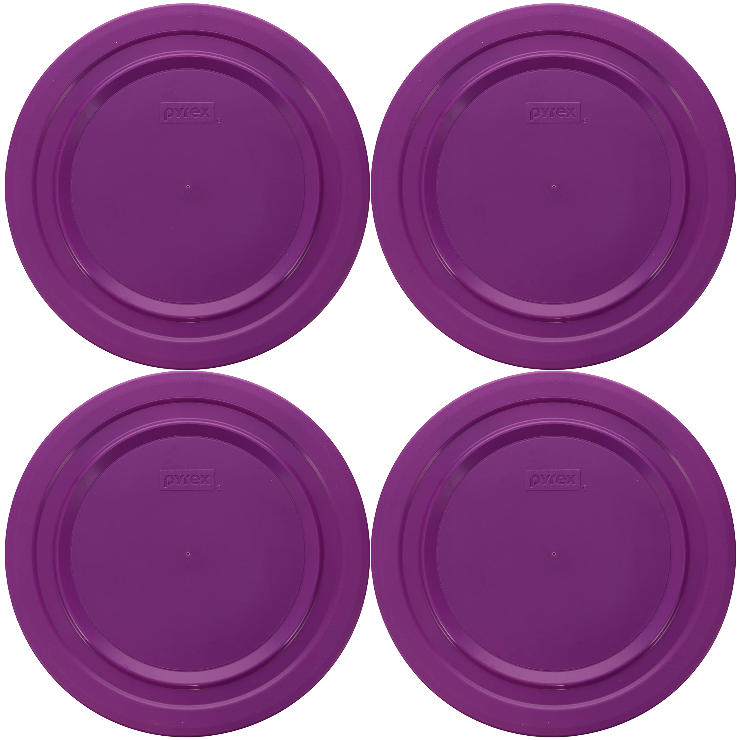 Pyrex 7404-Pc 4.5Qt Thistle Purple Plastic Food Storage Replacement Lid, Made In Usa, Made In Usa