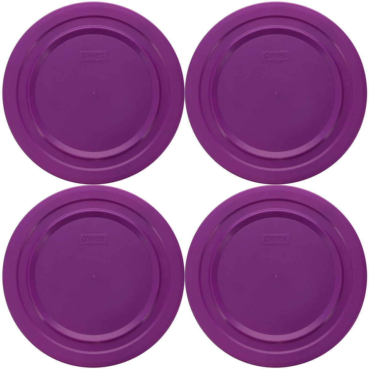 Pyrex 7404-Pc 4.5Qt Thistle Purple Plastic Food Storage Replacement Lid, Made In Usa, Made In Usa