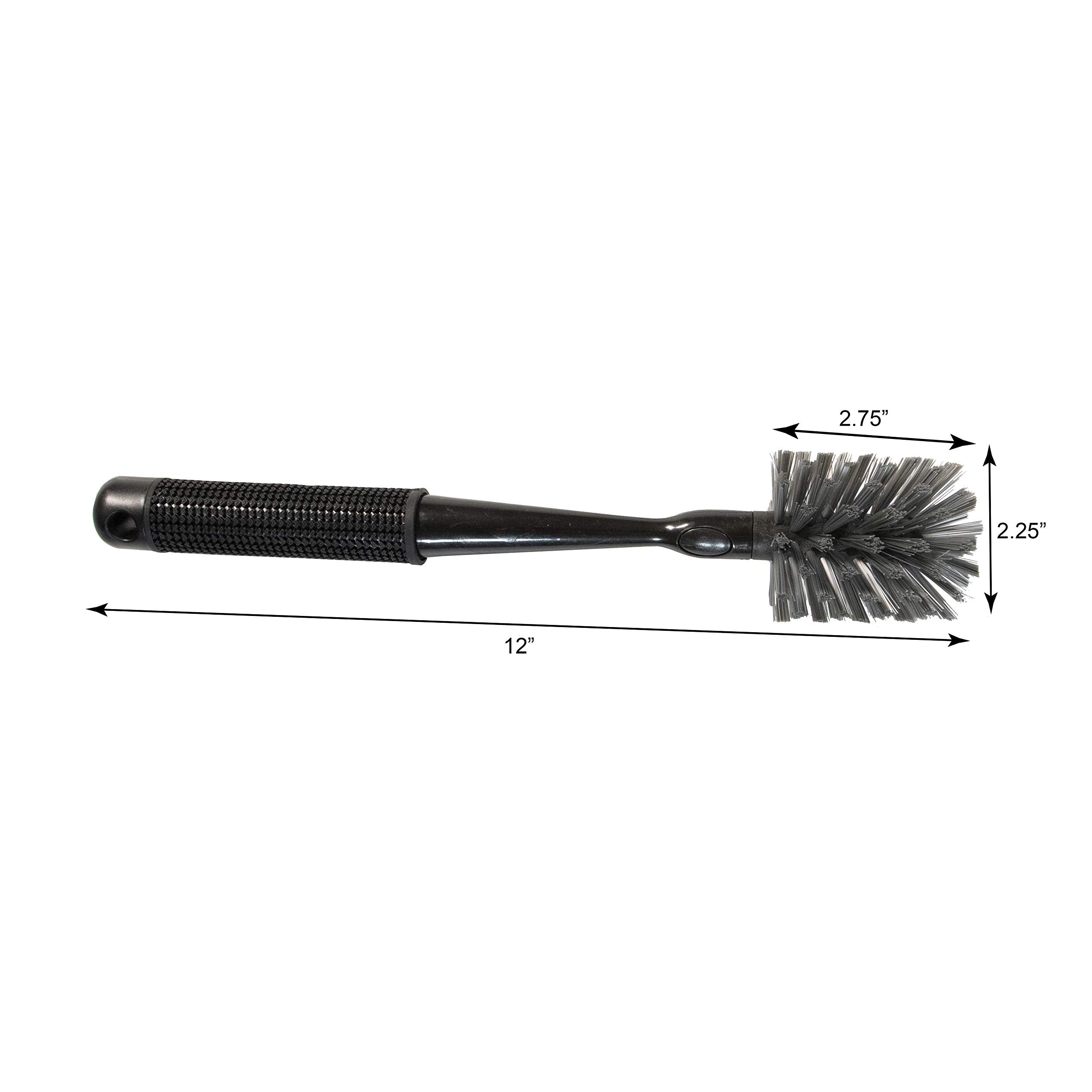 Clean Mode Bottle Brush, Pack Of 2, Black