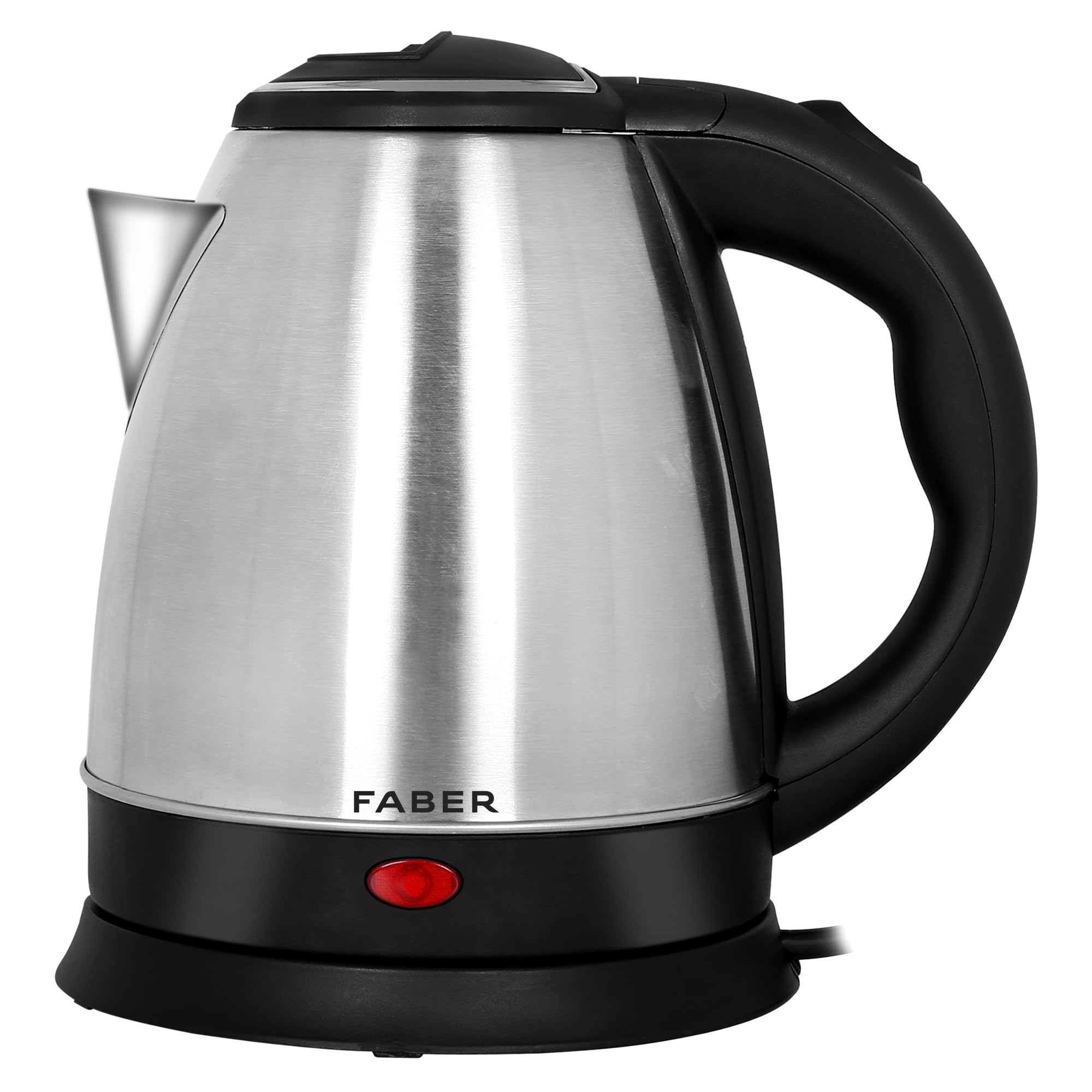 Faber 1.5L Electric Kettle | Boil Water, Make Tea, Coffee, Instant Noodles, Soup | Ss Body, Cool Touch Handle, Wide Mouth & Filt