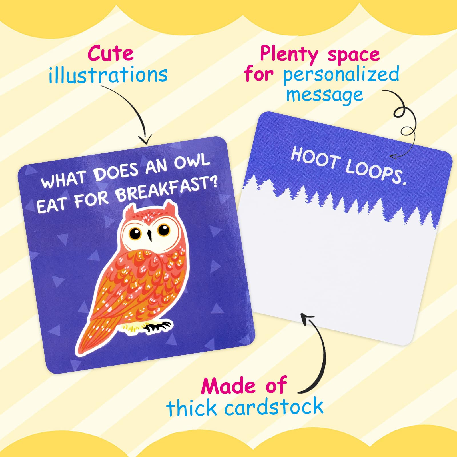 60 Pcs Lunch Notes For Kids Joke Funny Lunchbox Notes For Kindergarten Inspirational Motivational Lunch Box Cards For Boys Girls