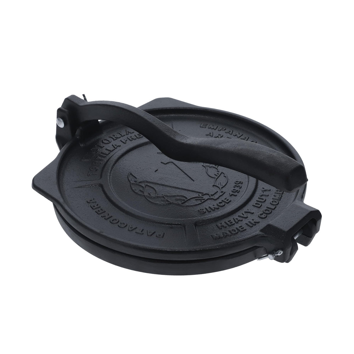Victoria 10-Inch Commercial-Grade Cast-Iron Tortilla Press, Made From Super-Durable Hd Iron, Made In Colombia