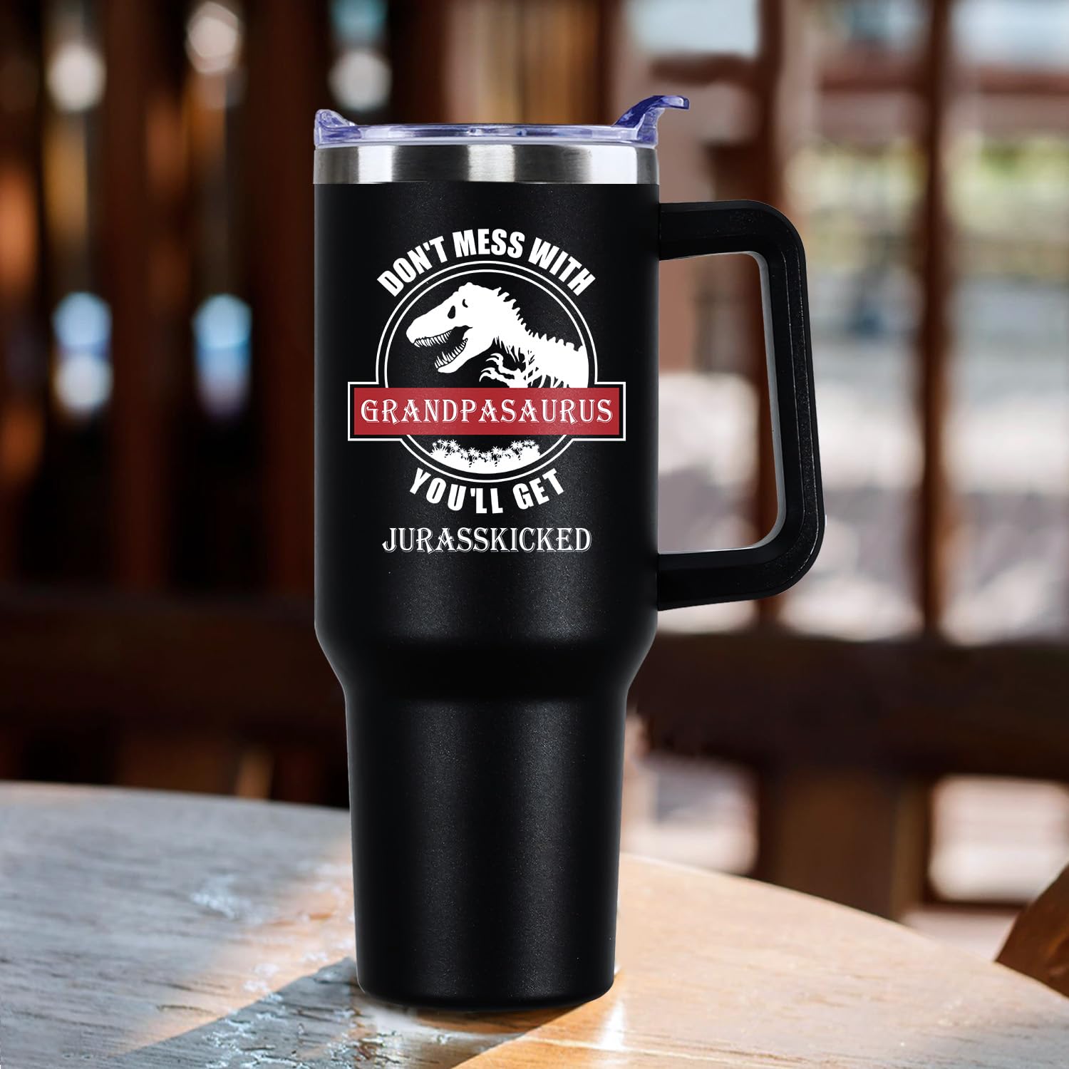 Ritgssi 40 Oz Funny Grandpa Gifts From Grandchildren Gifts For Grandfather From Granddaughter Grandpa Travel Tumbler Fathers Day