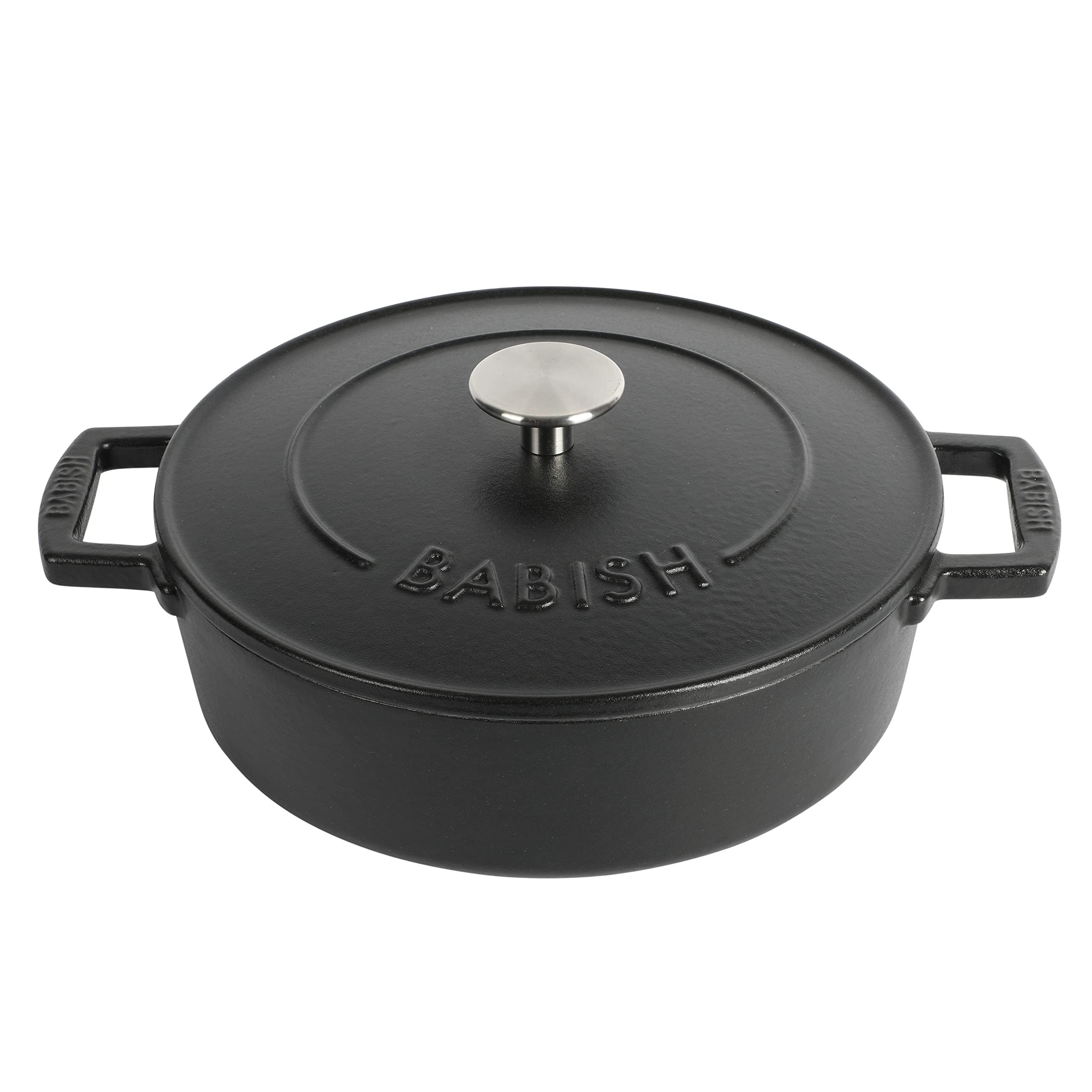 Babish 3Qt Cast Iron Braiser