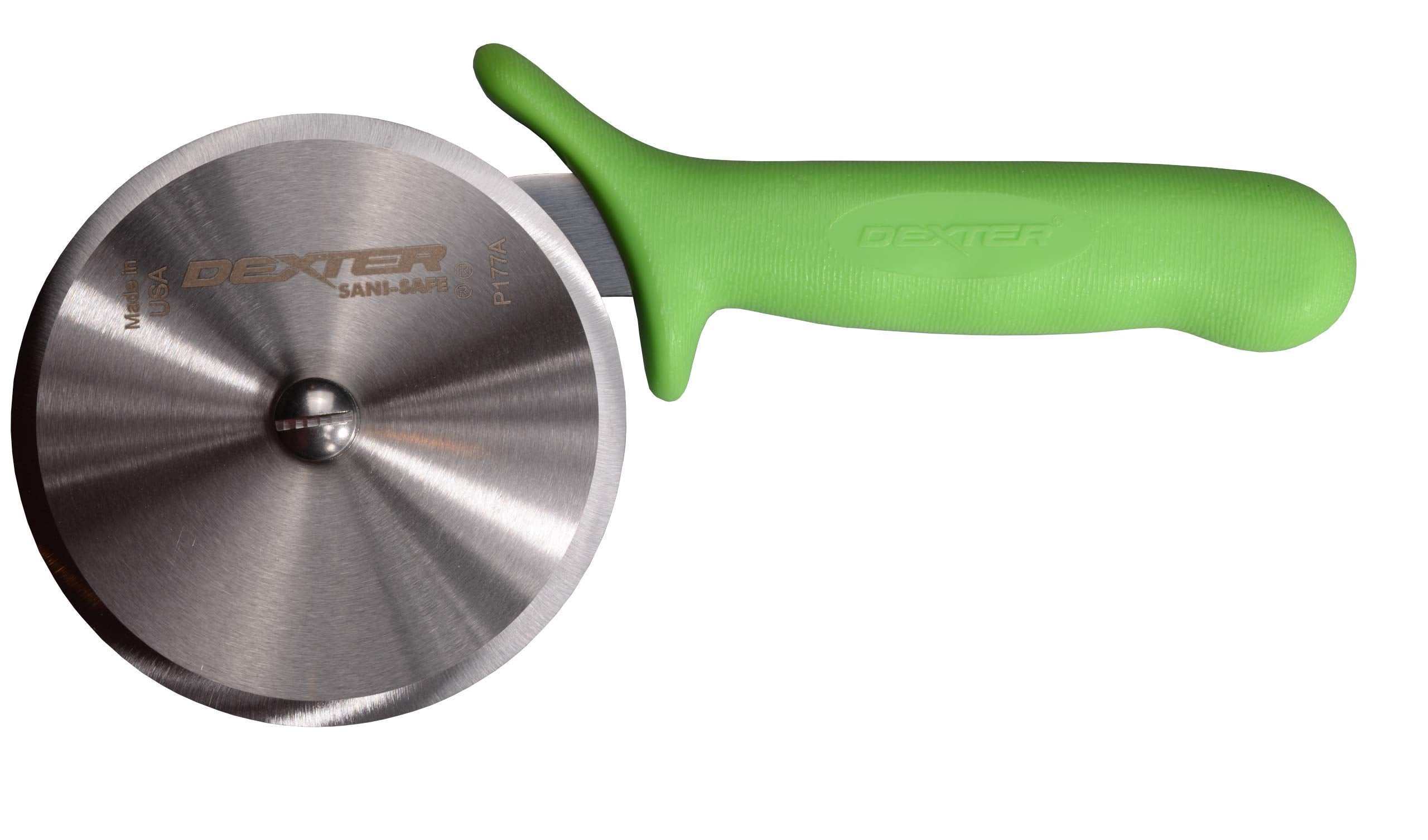 Dexter-Russell-P177Ag-Pcp 4'' Pizza Cutter, Green Handle