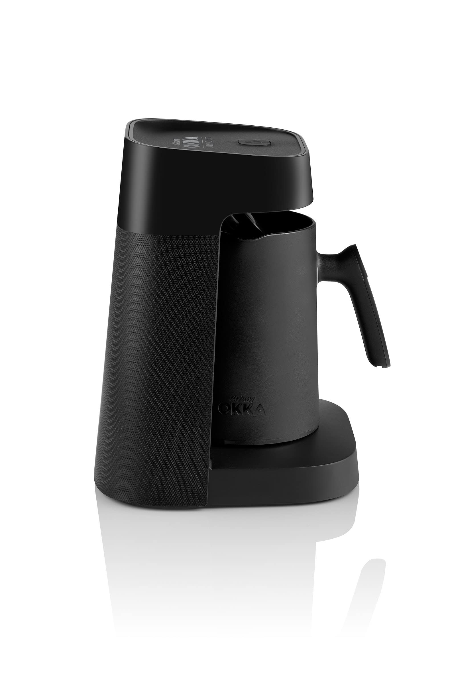 Arzum Okka Jet Automatic Turkish Coffee Maker, Black/Chrome (Ok0017-Kul)