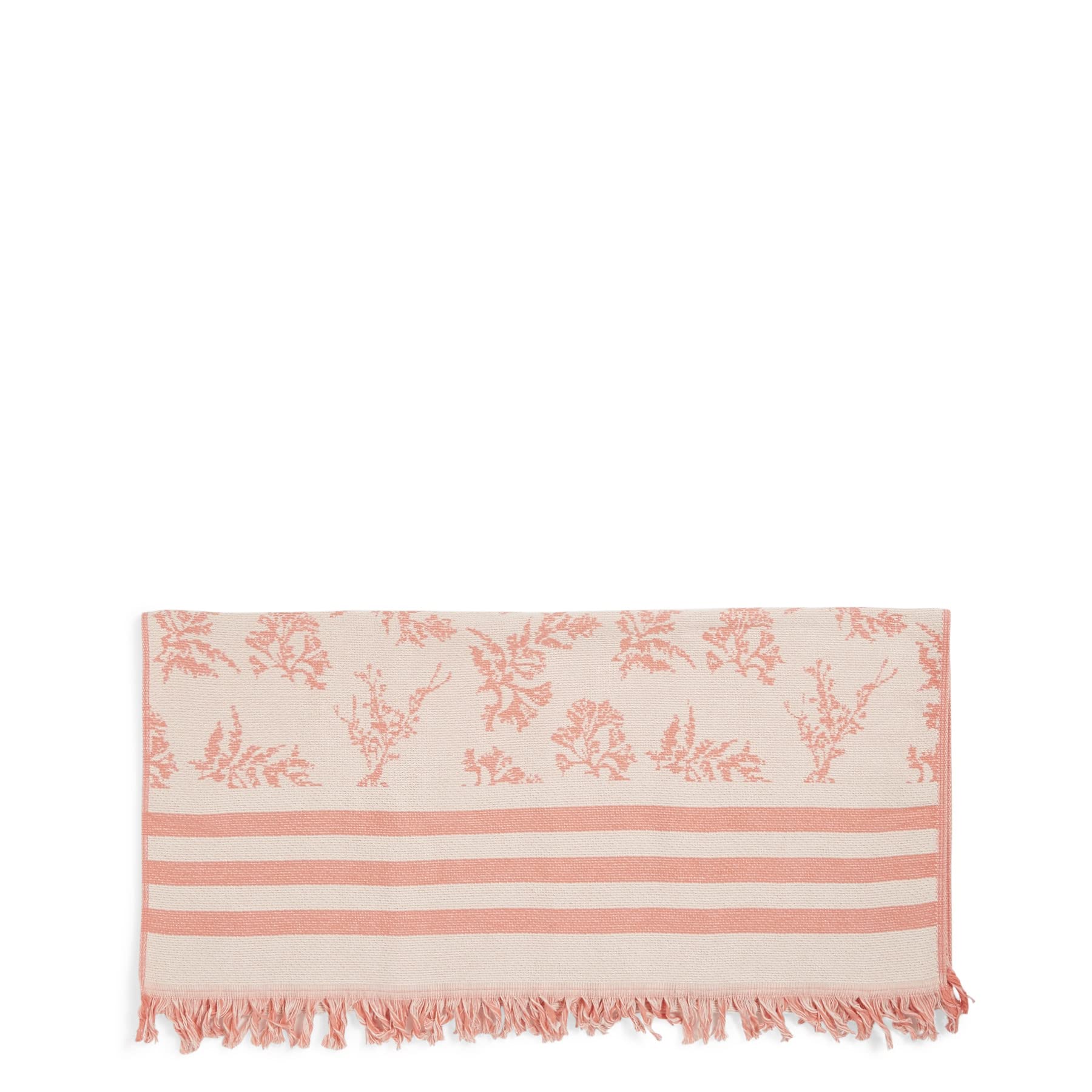 Vera Bradley Women'S Beach Towel, Floating Fronds Coral, One Size