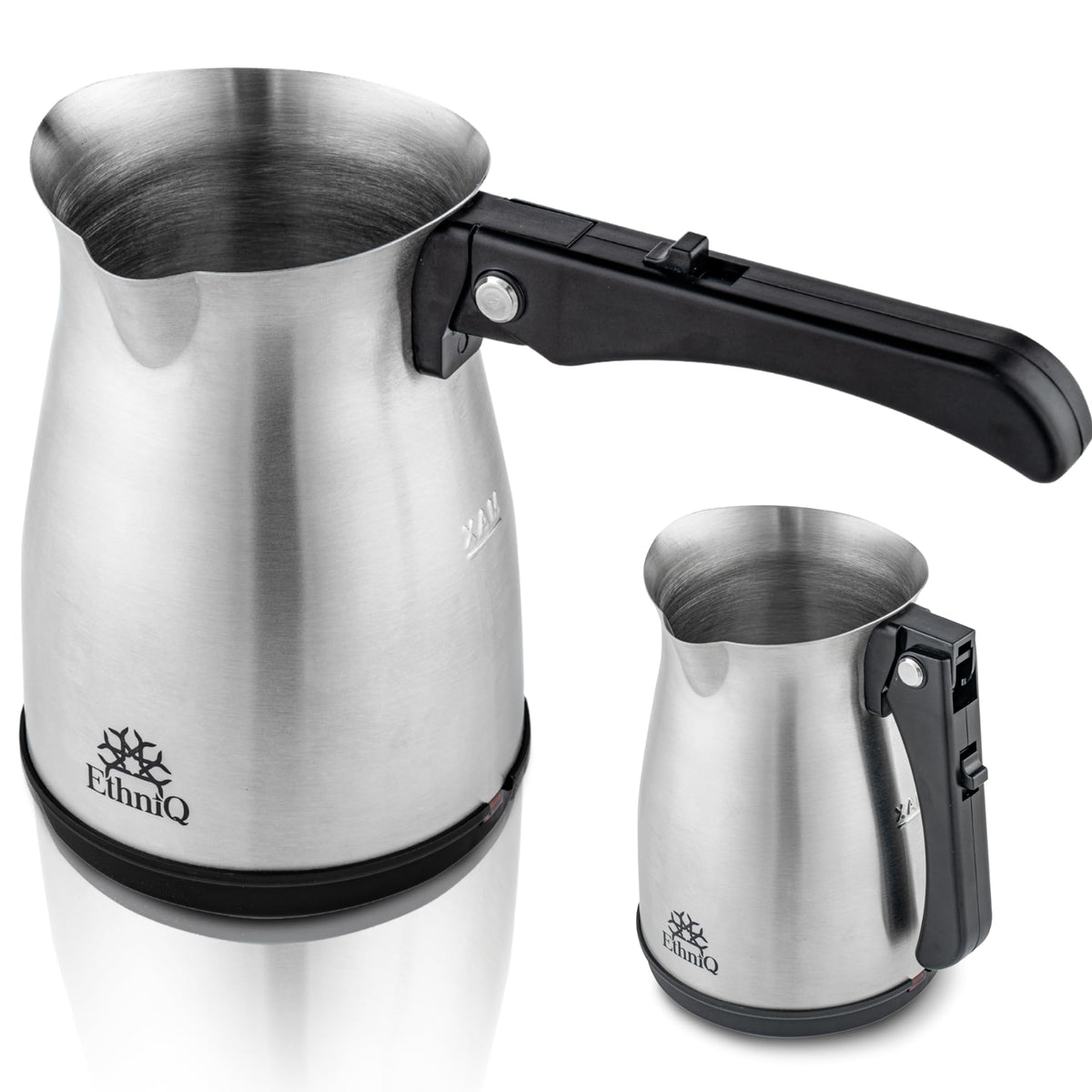 Ethniq - Stainless Steel Turkish Coffee Pot (Ember Brew)