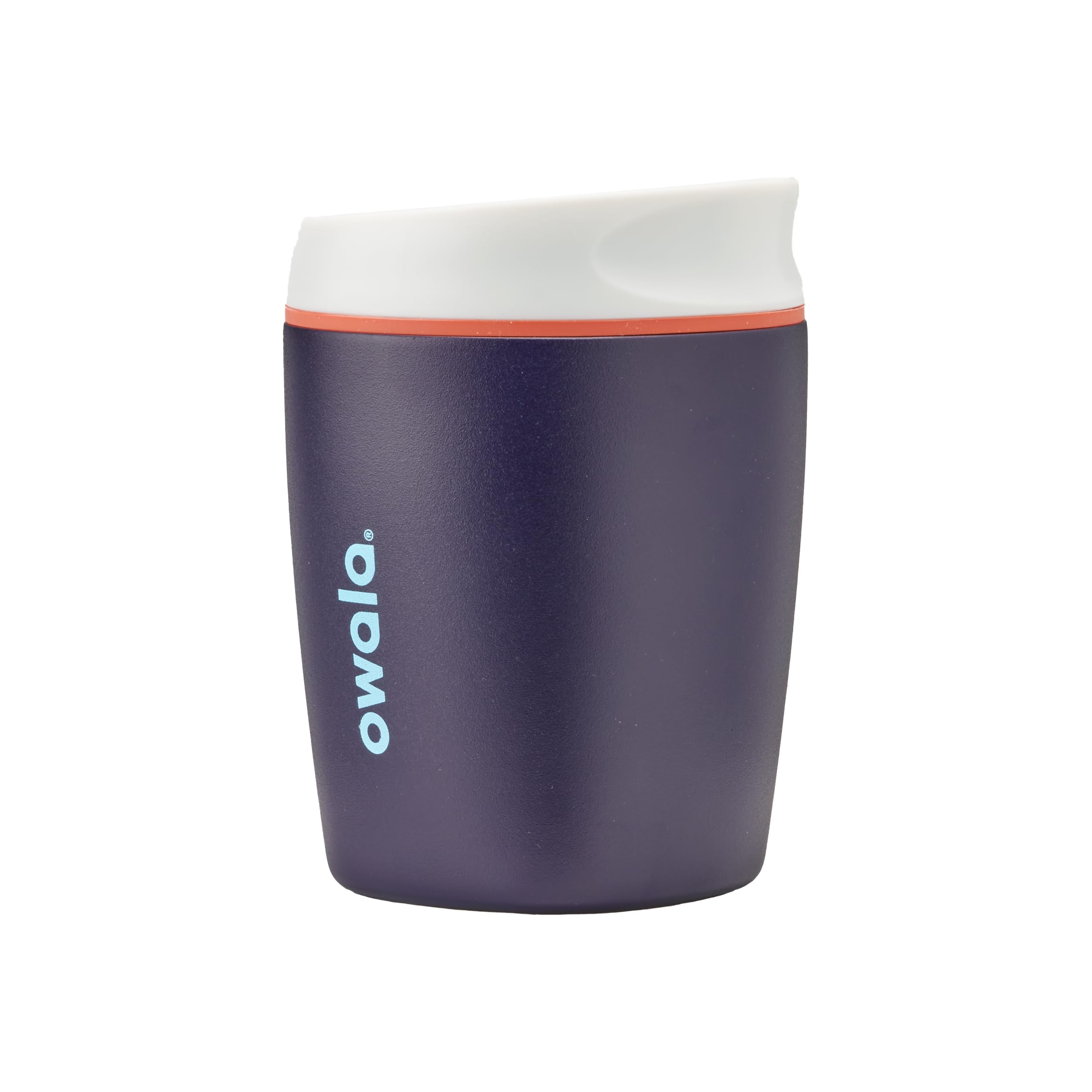 Owala SmoothSip Insulated Stainless Steel Coffee Tumbler, Reusable Iced Coffee Cup, Hot Coffee Travel Mug, Perfect for Cappuccin