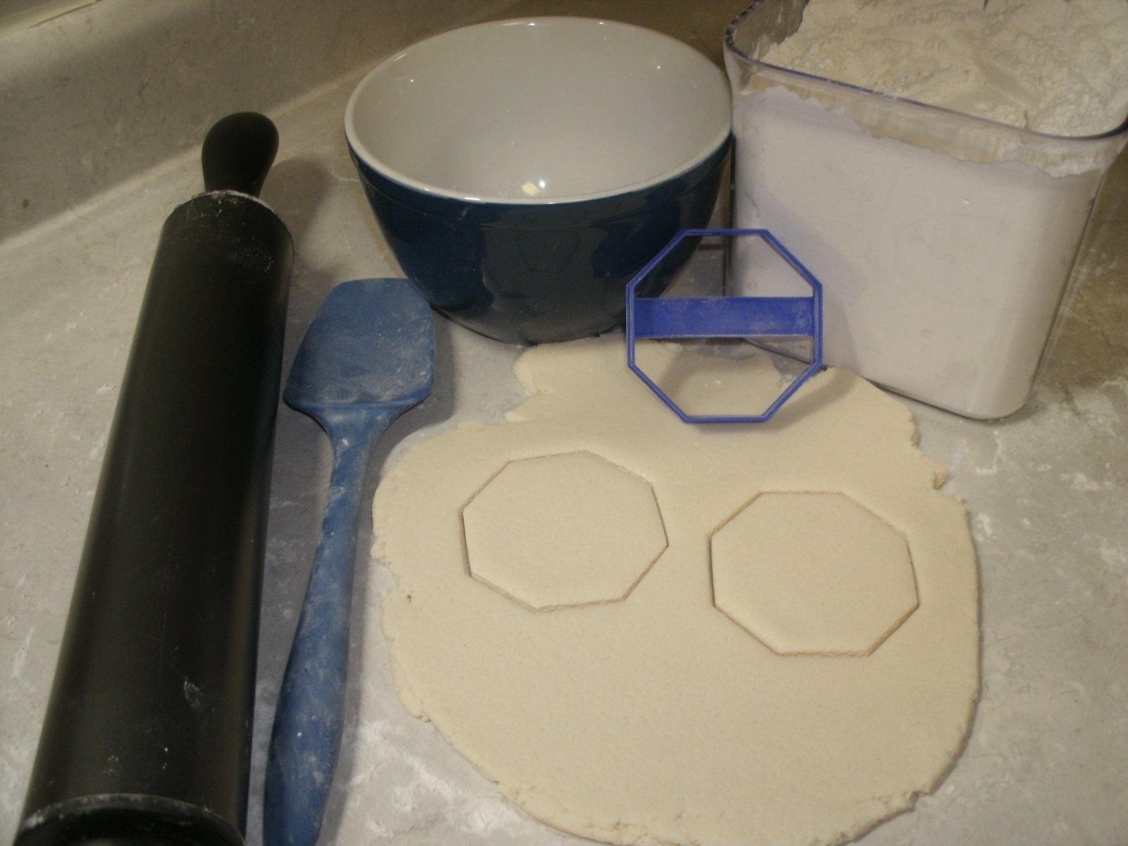 Octagon Outline 8 Sided Shape Geometry Cookie Cutter Baking Tool Usa Pr799