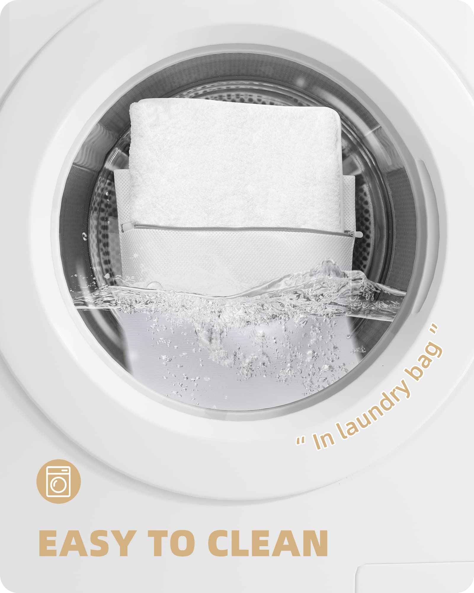 Color&Geometry Long Bathroom Rugs Runner 24   X43   , Extra Large- Upgrade Your Bathroom With Soft Thick White Bath Mat- Plush,