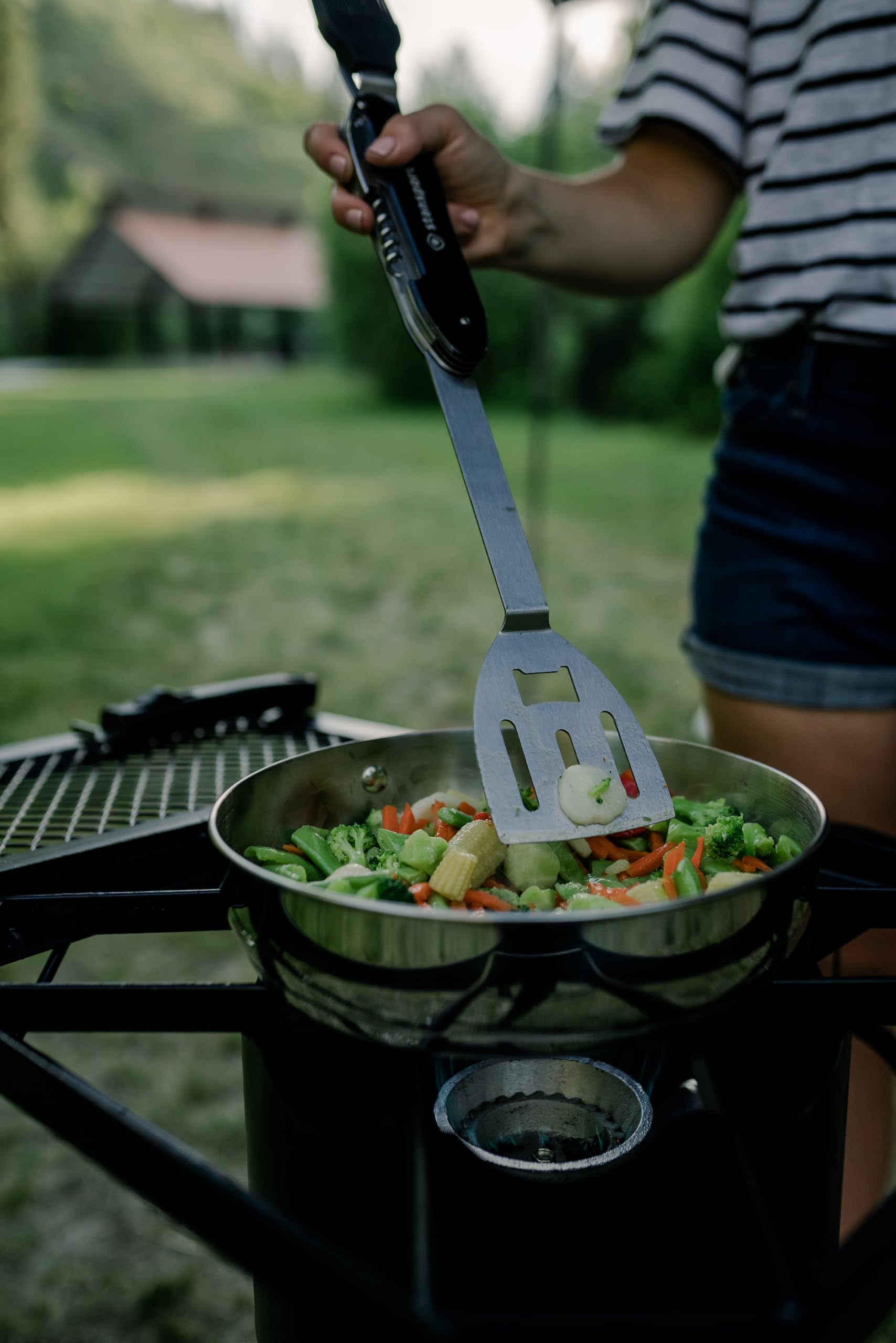 Stansport Heavy Duty Stainless Steel Clad Cook Set, 7 Piece, Model 369