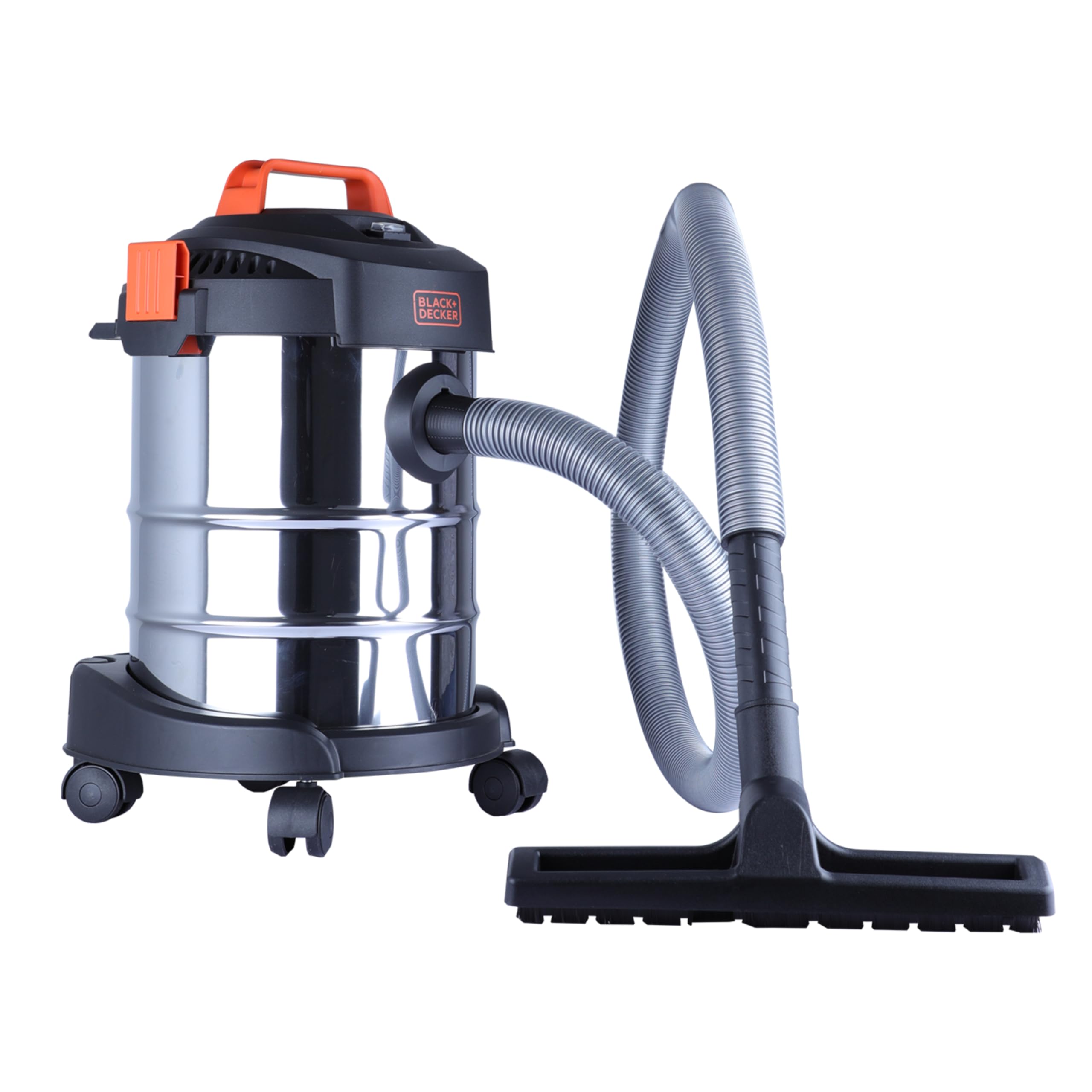 Black+Decker Bdwds12-In Corded Wet & Dry Vacuum Cleaner For Home,1000 Watts,18.5 Kpa Suction Power,12L Tank Capacity, 5M Cable, 
