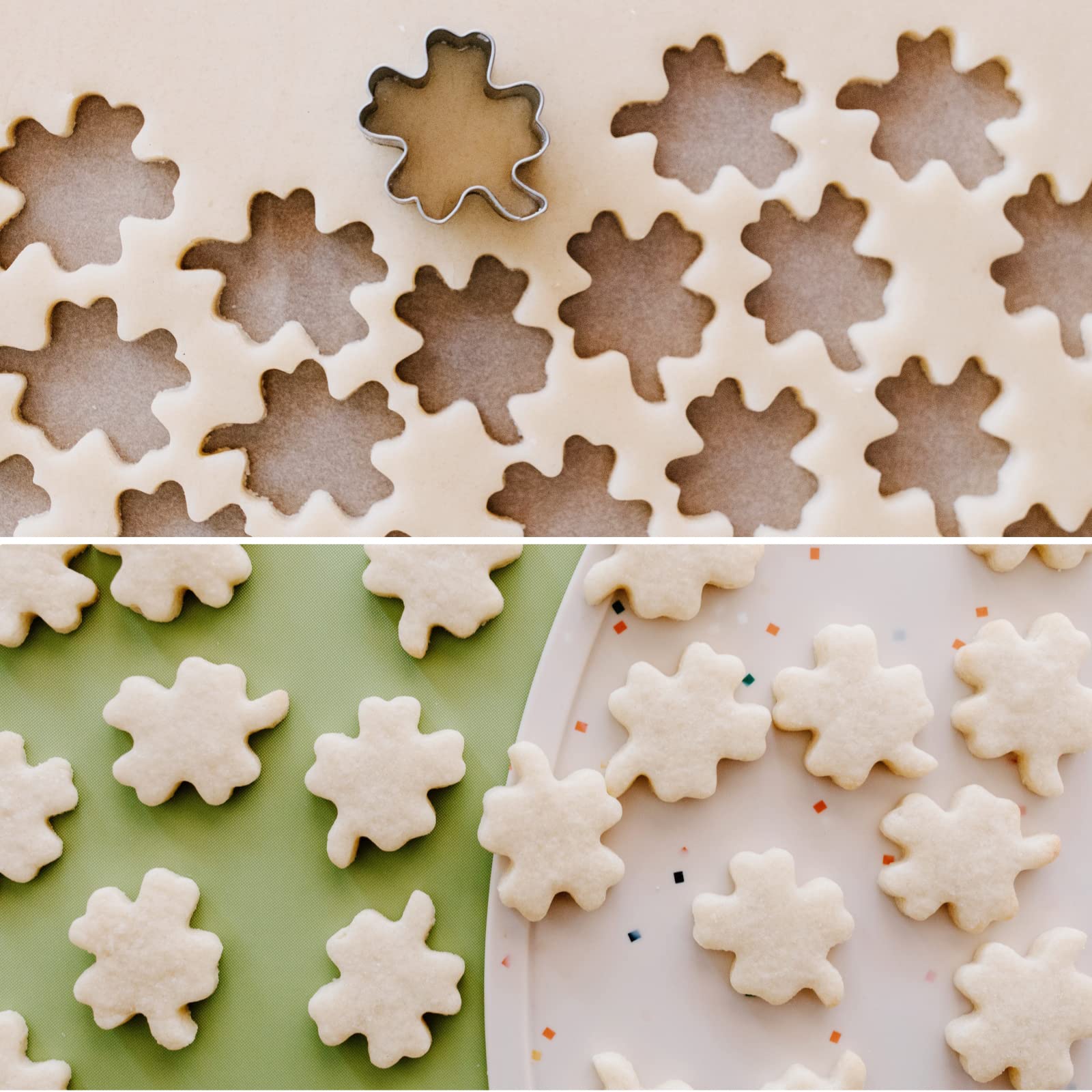 Job Jol Cookie Cutters 4 Pcs, Four Leaf Clover Cookie Cutters, 1.5'' To 4'', For Irish St.Patrick'S Day
