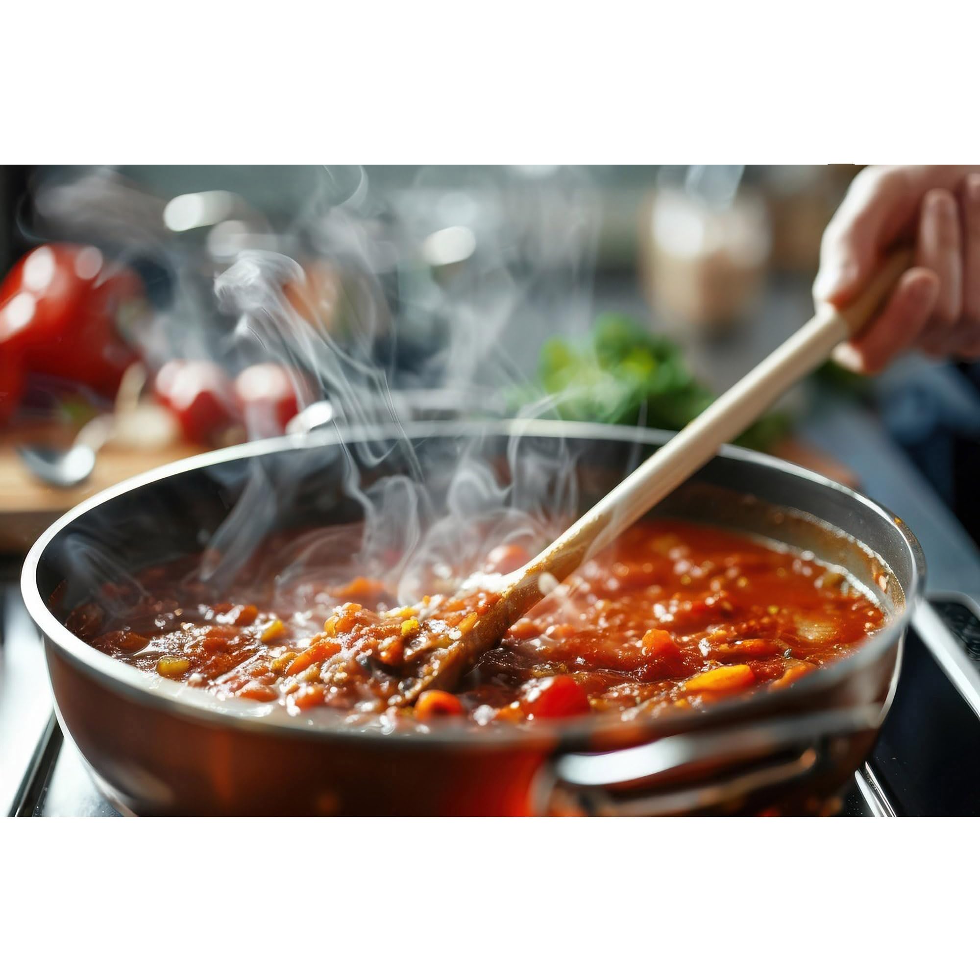 Hic Kitchen Wooden Spoon, Fsc-Certified Beechwood, 14-Inch
