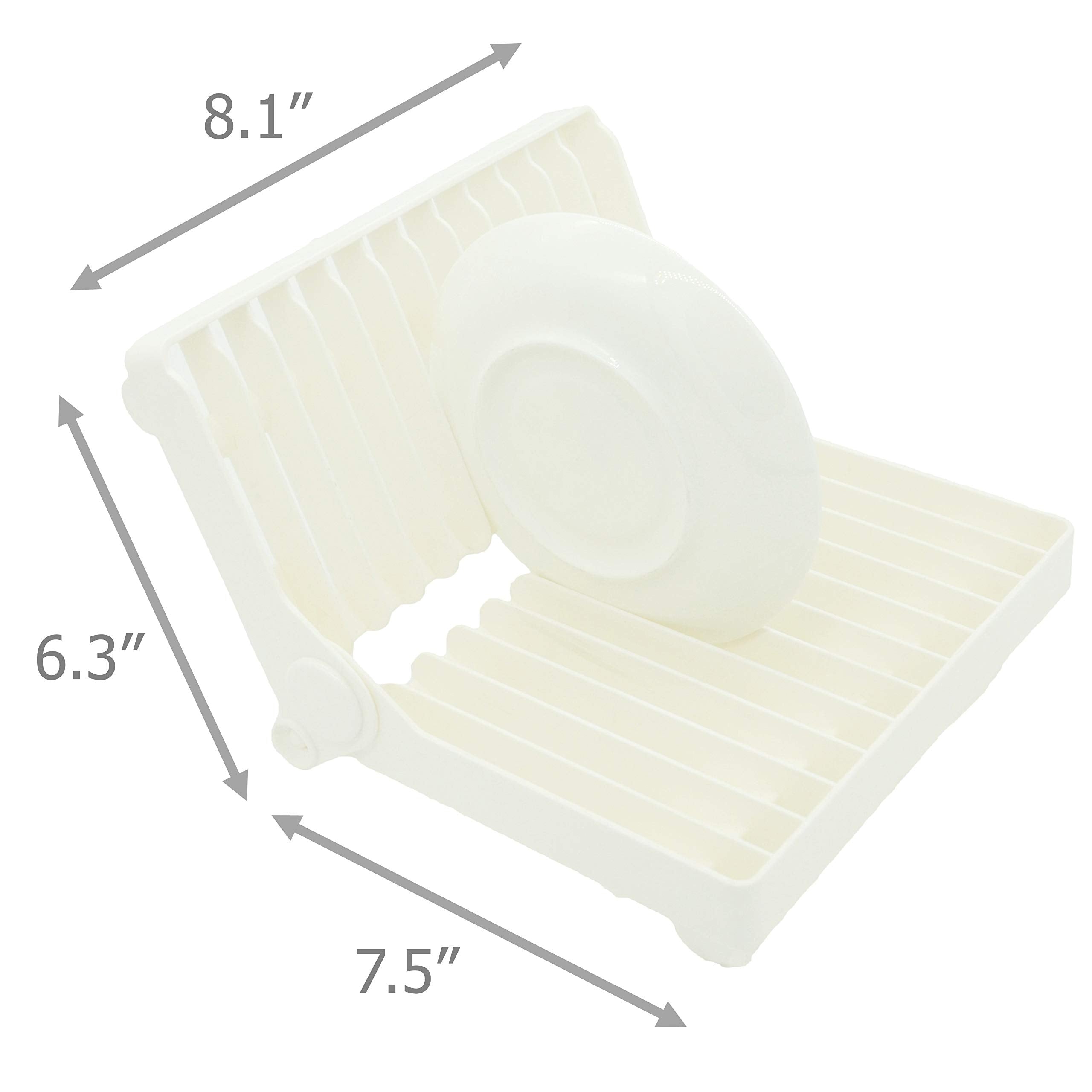 Eiks Foldable Drying Rack For Vegetable Fruit And Tableware, Kitchen Sink Organizer