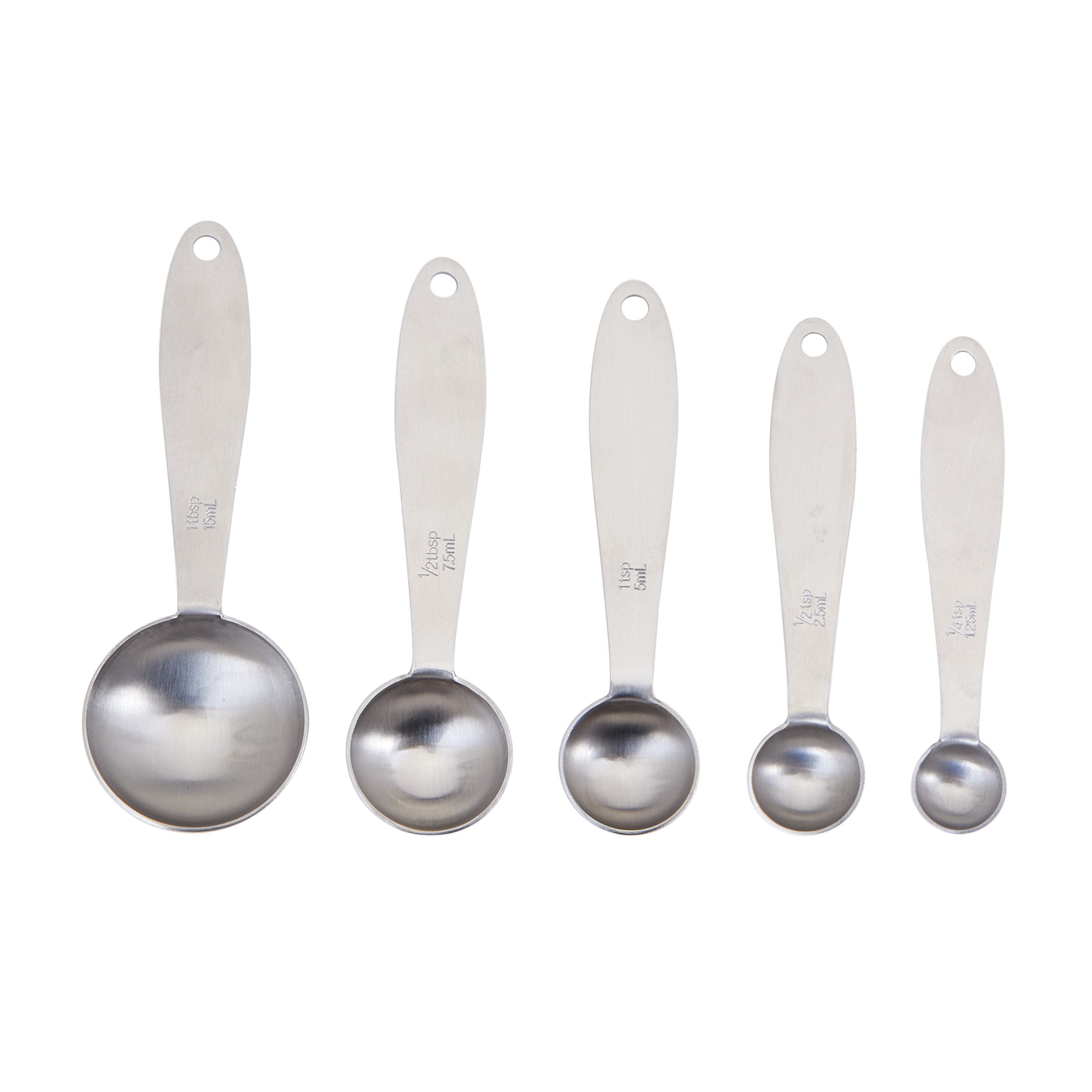 Farberware 5203589 Professional Stainless Steel Measuring Spoons, Set Of 5