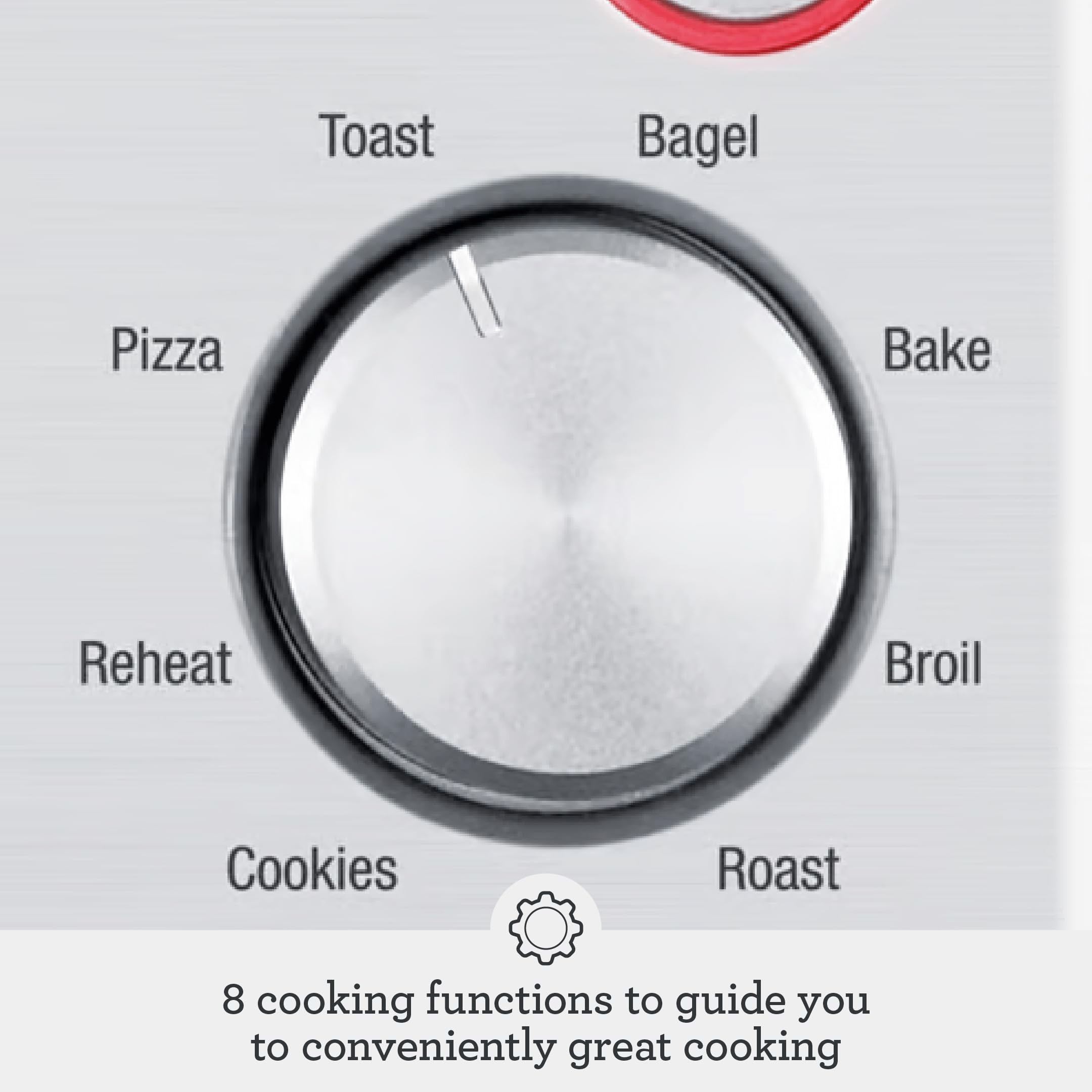 Breville BOV650XL Compact Smart Oven Toaster Oven, Brushed Stainless Steel, Countertop Design