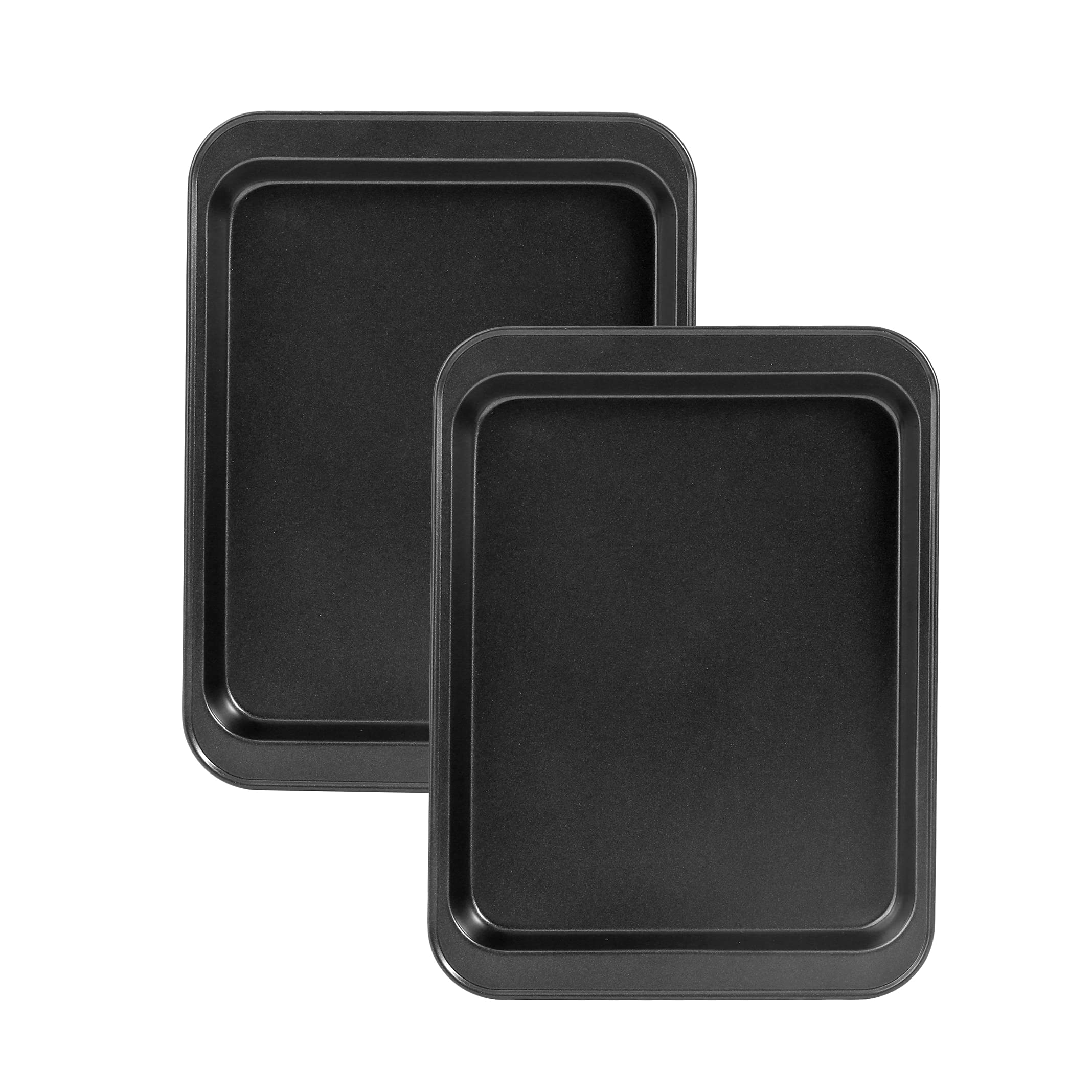 Baking Sheets Toaster Oven Pans, Cookie Sheets For Baking Tray Non Stick, Broiler Quarter Half Sheet Pan, Jelly Roll Pan Cake Pa