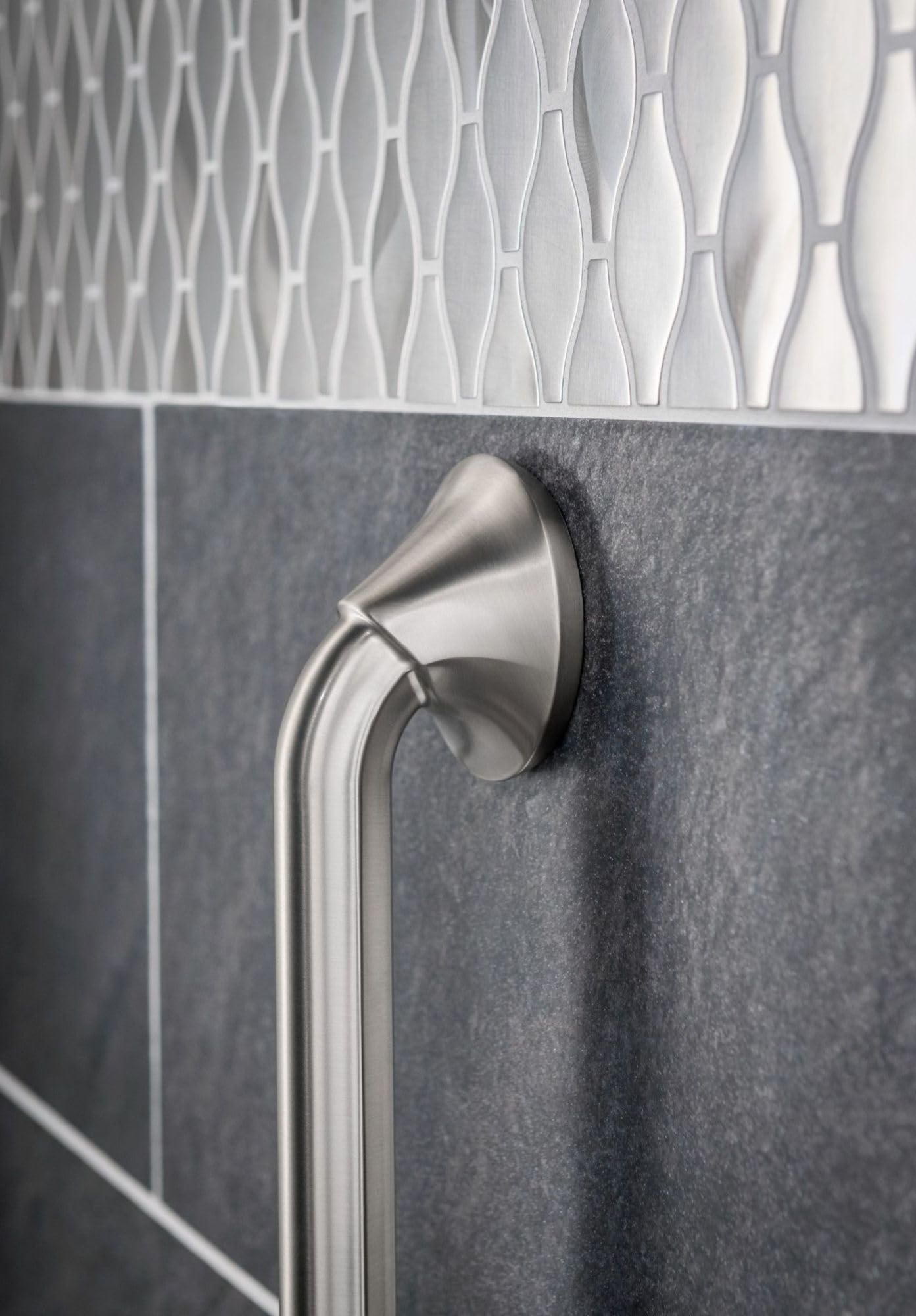 Moen YB2824BN Eva Collection 24-Inch Bathroom Single Towel Bar  Brushed Nickel