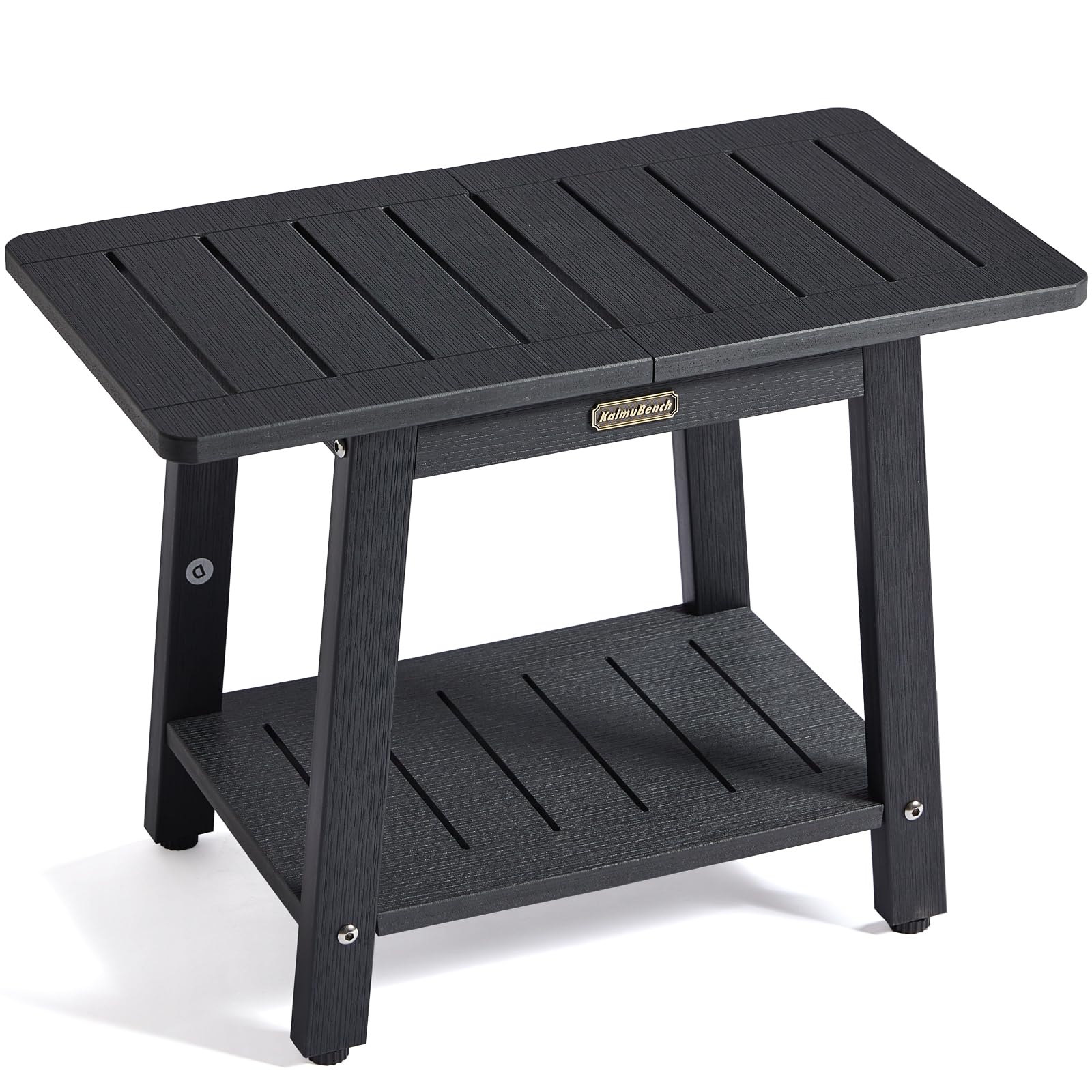 Hdps Shower Bench Seat For For Inside Shower, Waterproof Shower Stool, Heavy Duty Bathroom Poly Shower Chair Seat For Shaving Le