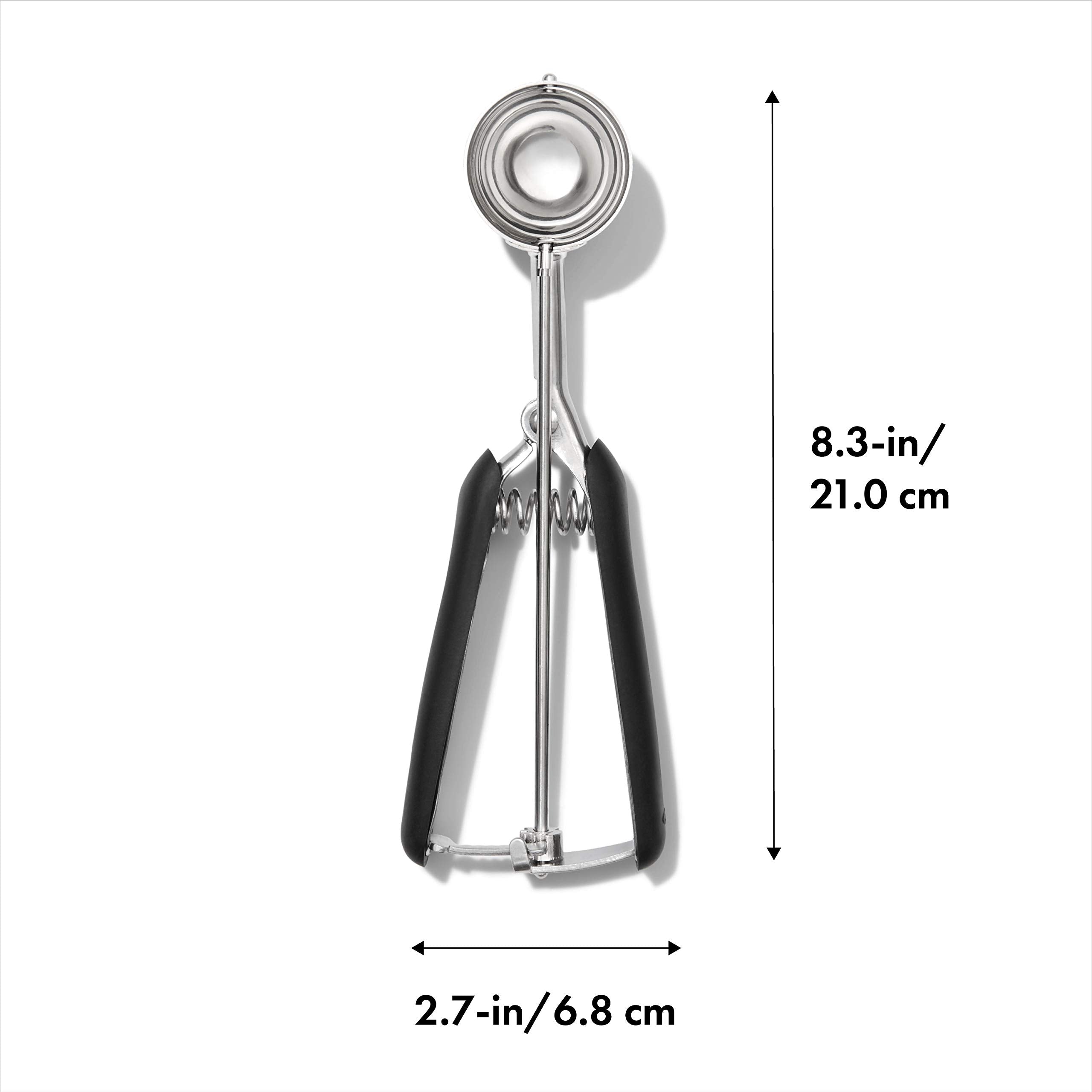 Oxo Good Grips Medium Cookie Scoop,Black/Silver