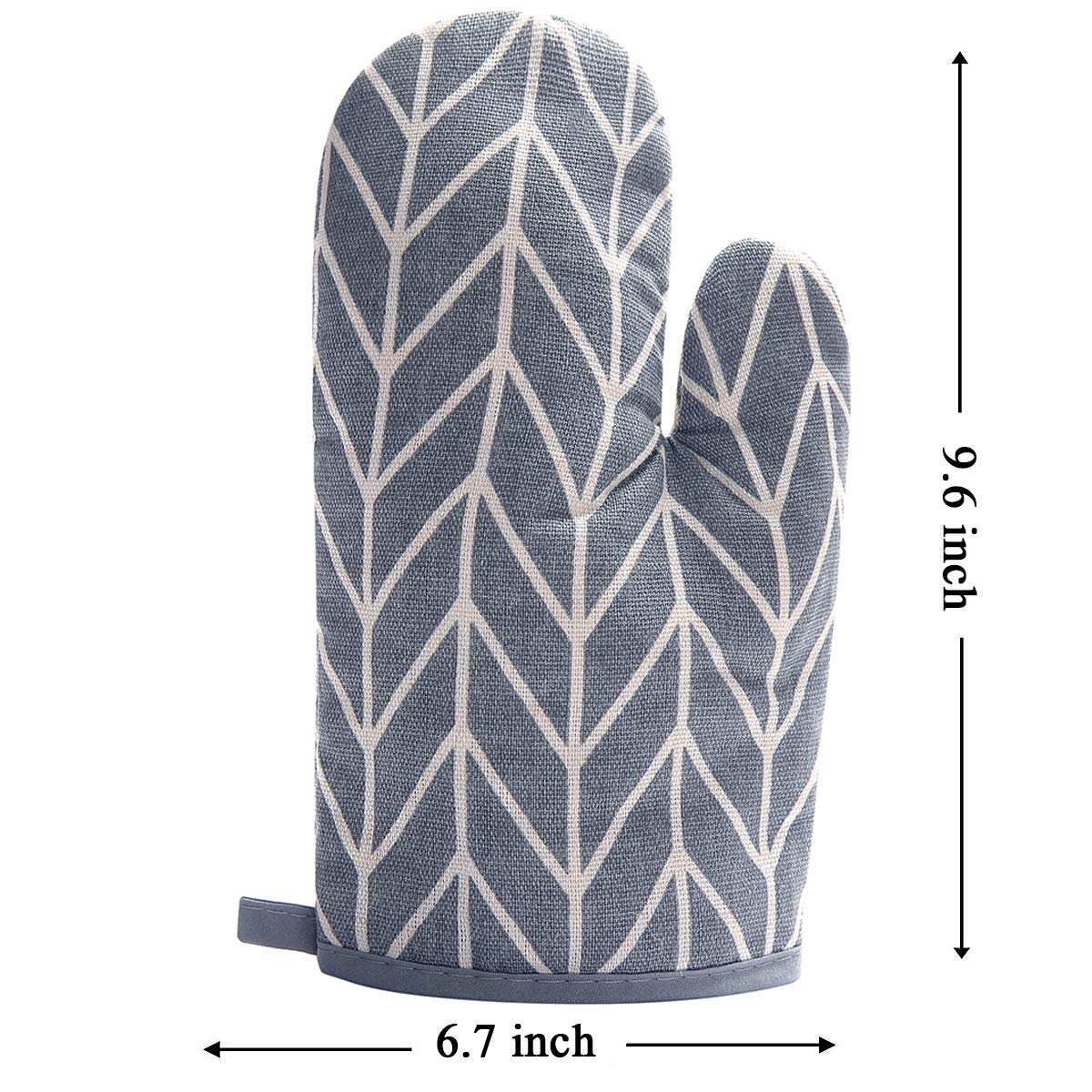 Win Change Oven Mitts And Potholders Bbq Gloves-Oven Mitts And Pot Holders With Recycled Infill Silicone Non-Slip Cooking Gloves